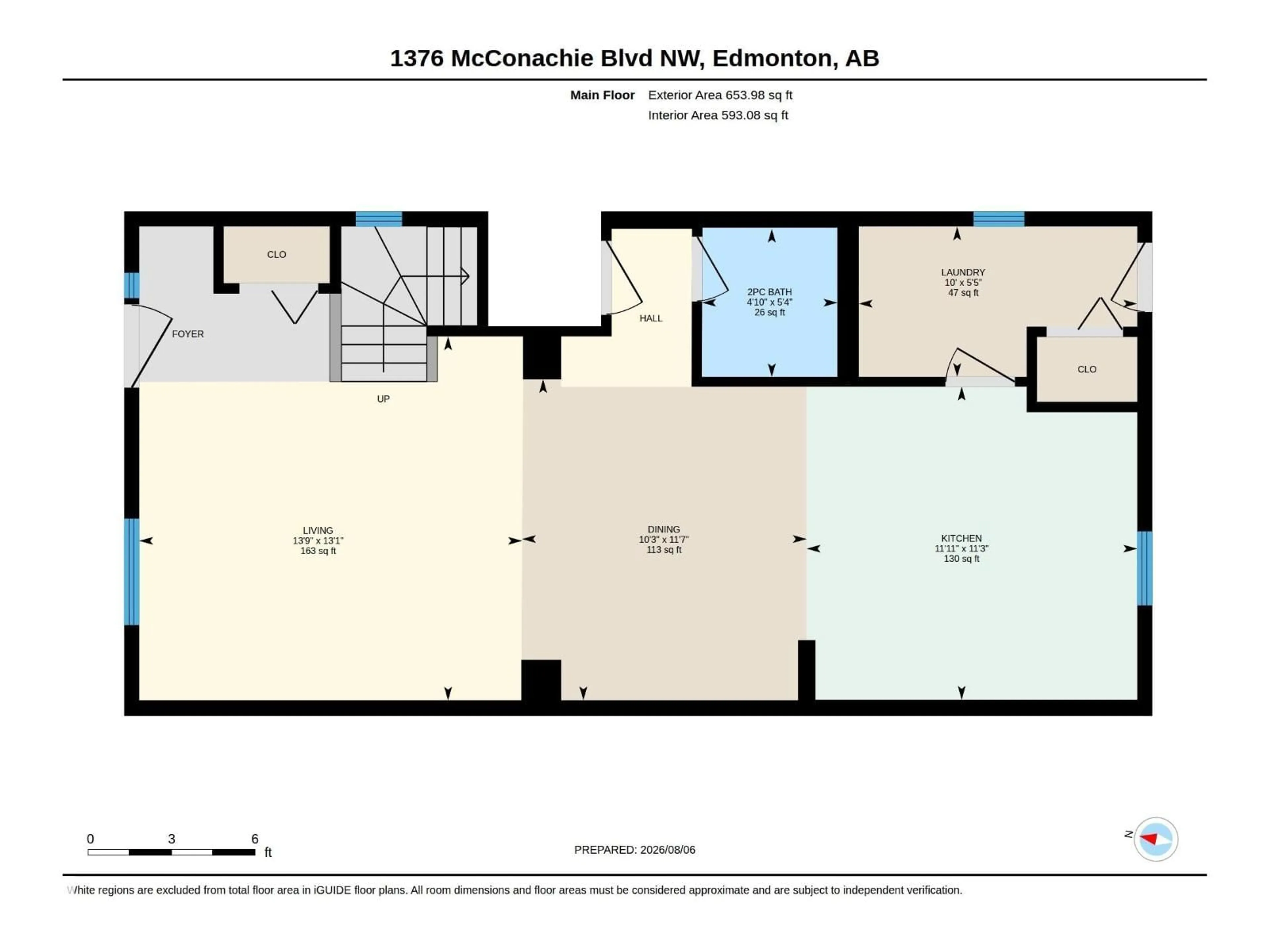 Floor plan for 1376 MCCONACHIE BV, Edmonton Alberta T5Y3X3