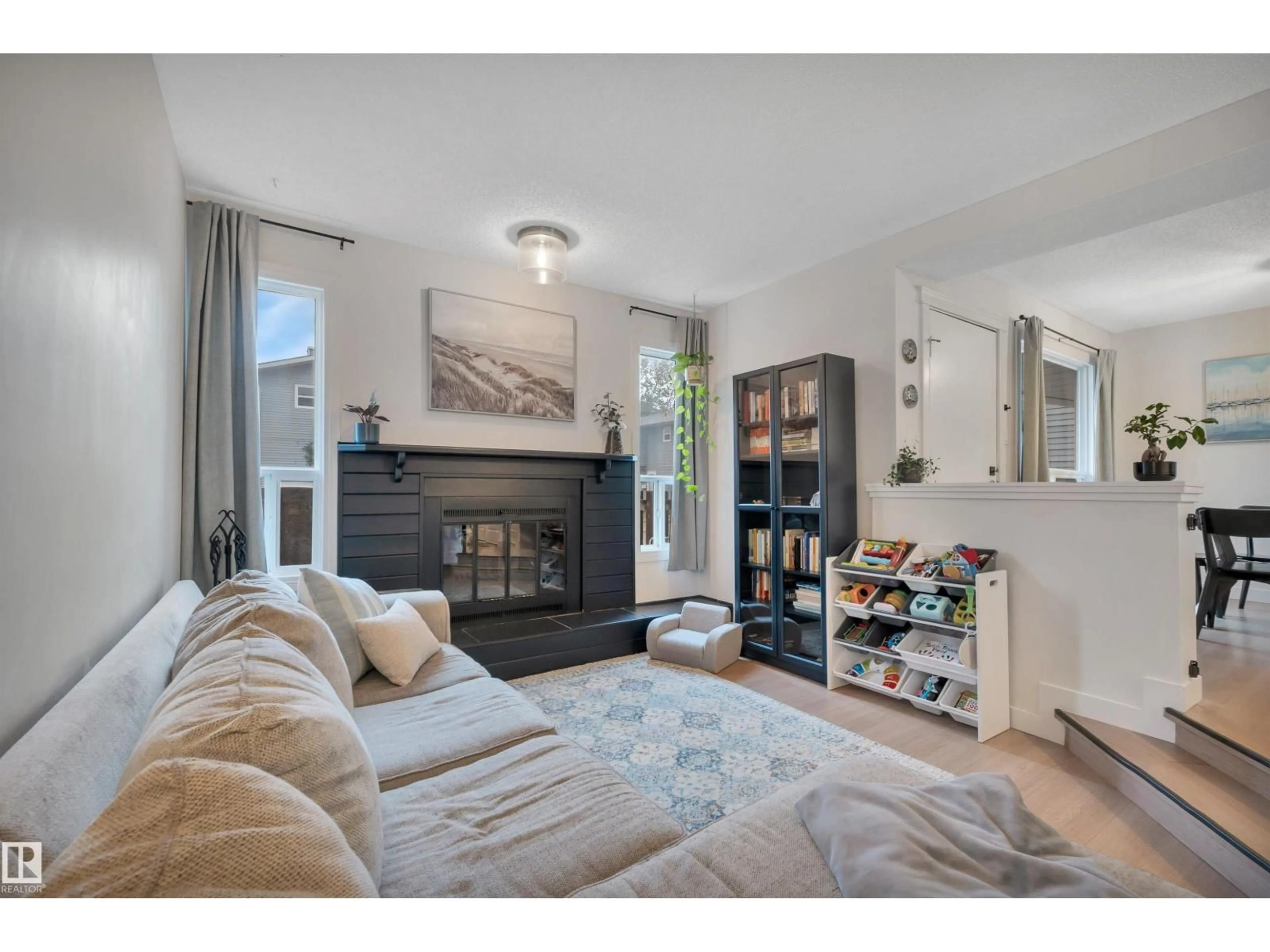 Living room with furniture, unknown for 4403 RIVERBEND RD, Edmonton Alberta T6H5S9