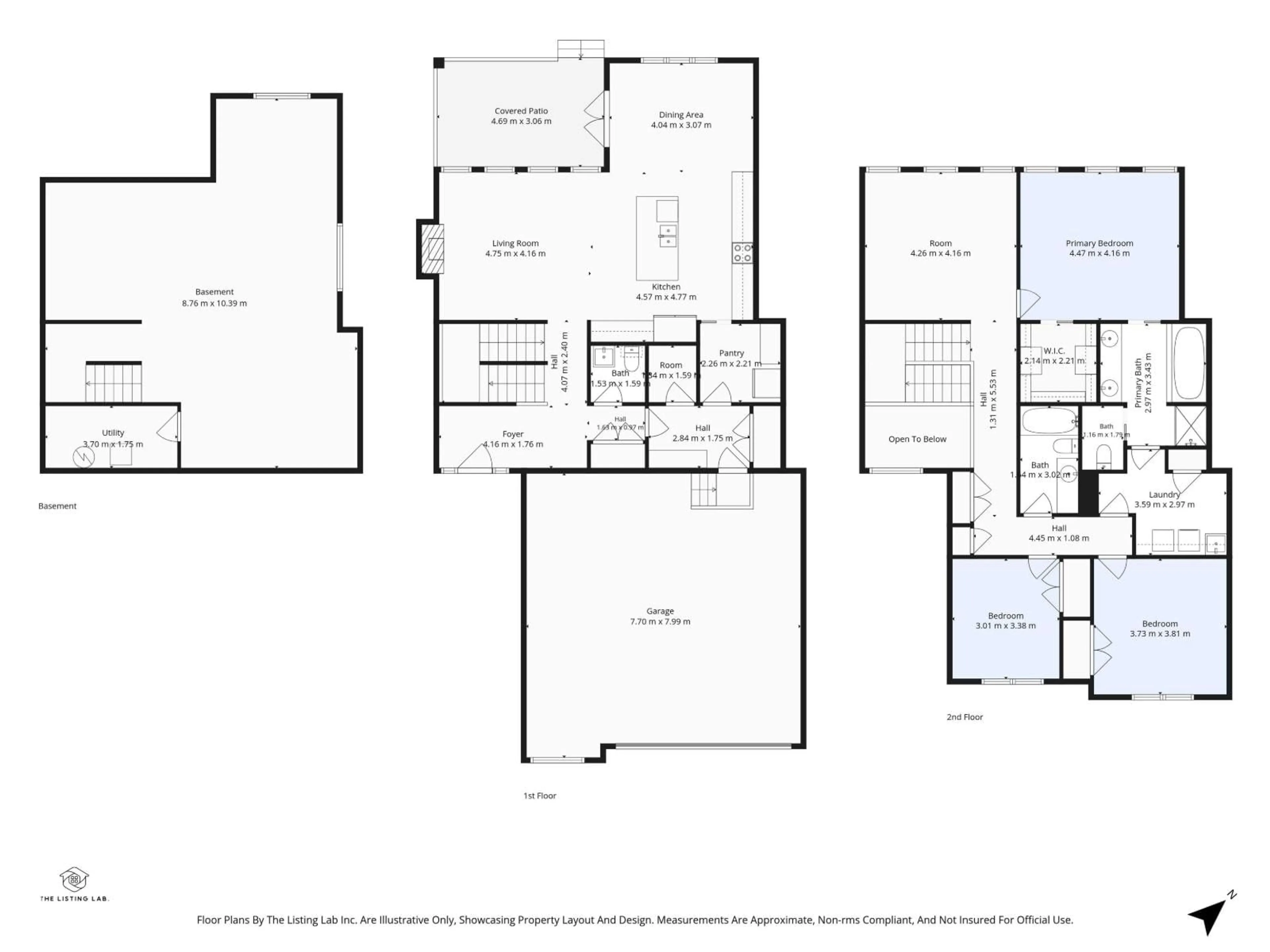 Floor plan for 8914 97 AV, Morinville Alberta T8R2N7