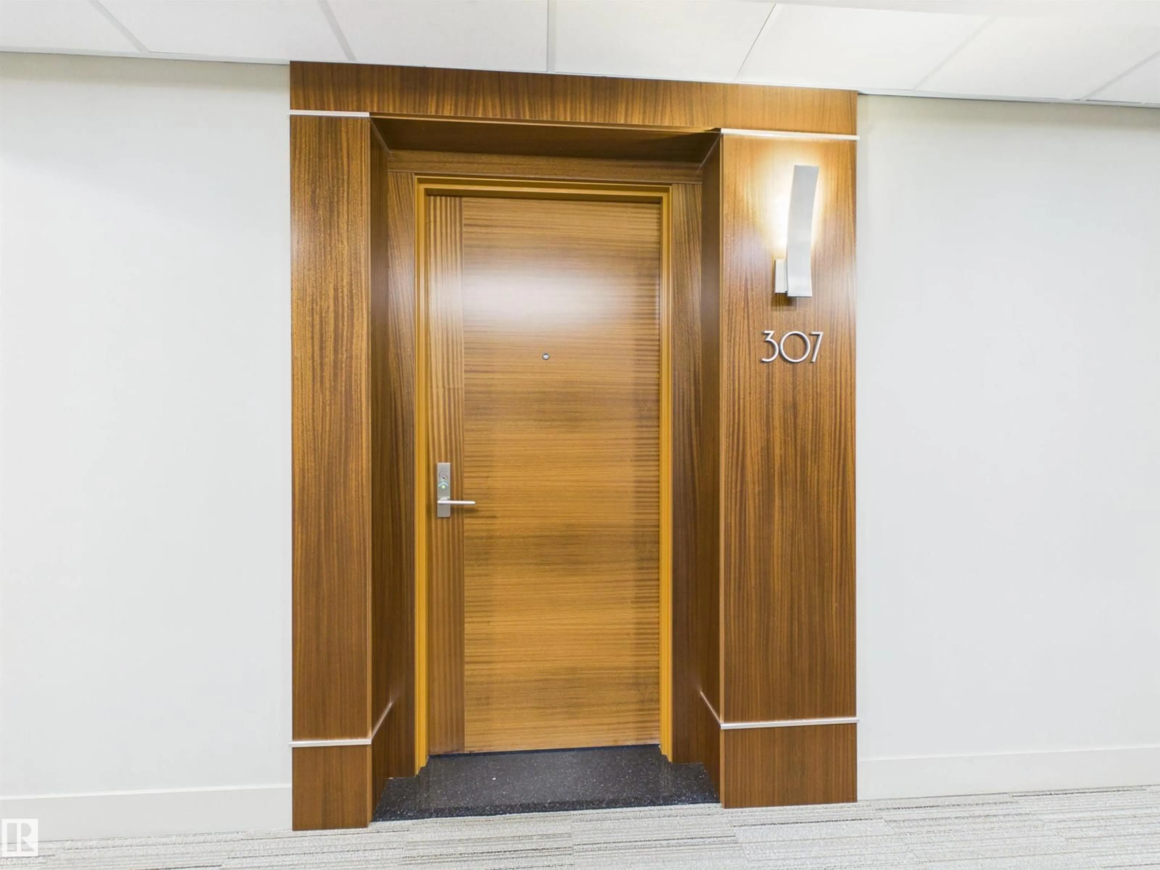 Indoor foyer for 307 - 11969 JASPER AV, Edmonton Alberta T5K0P1