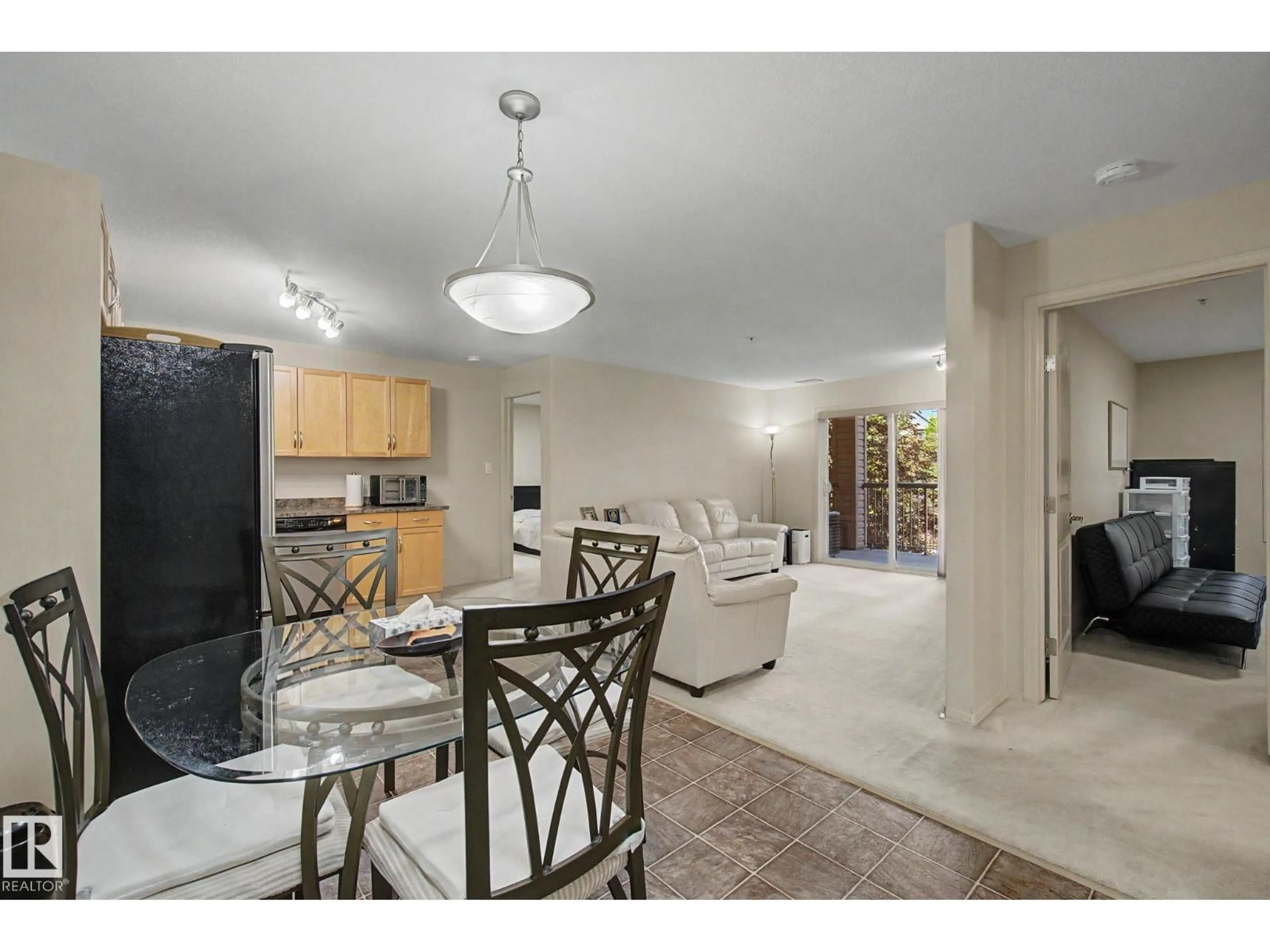Open concept kitchen, ceramic/tile floor for 252 - 2096 BLACKMUD CREEK DR, Edmonton Alberta T6W0G1