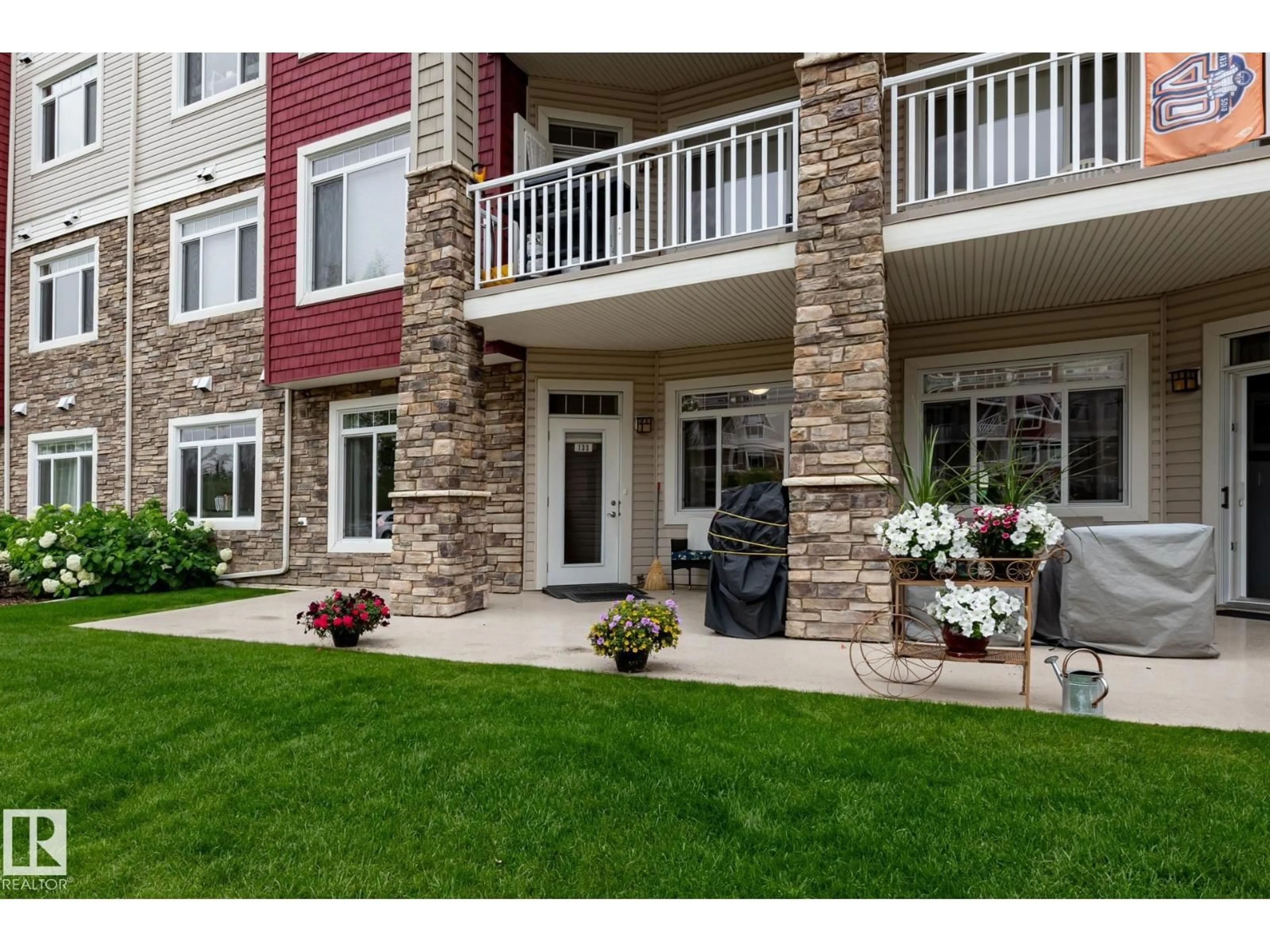 Patio, unknown for #133 - 511 QUEEN ST, Spruce Grove Alberta T7X0G4