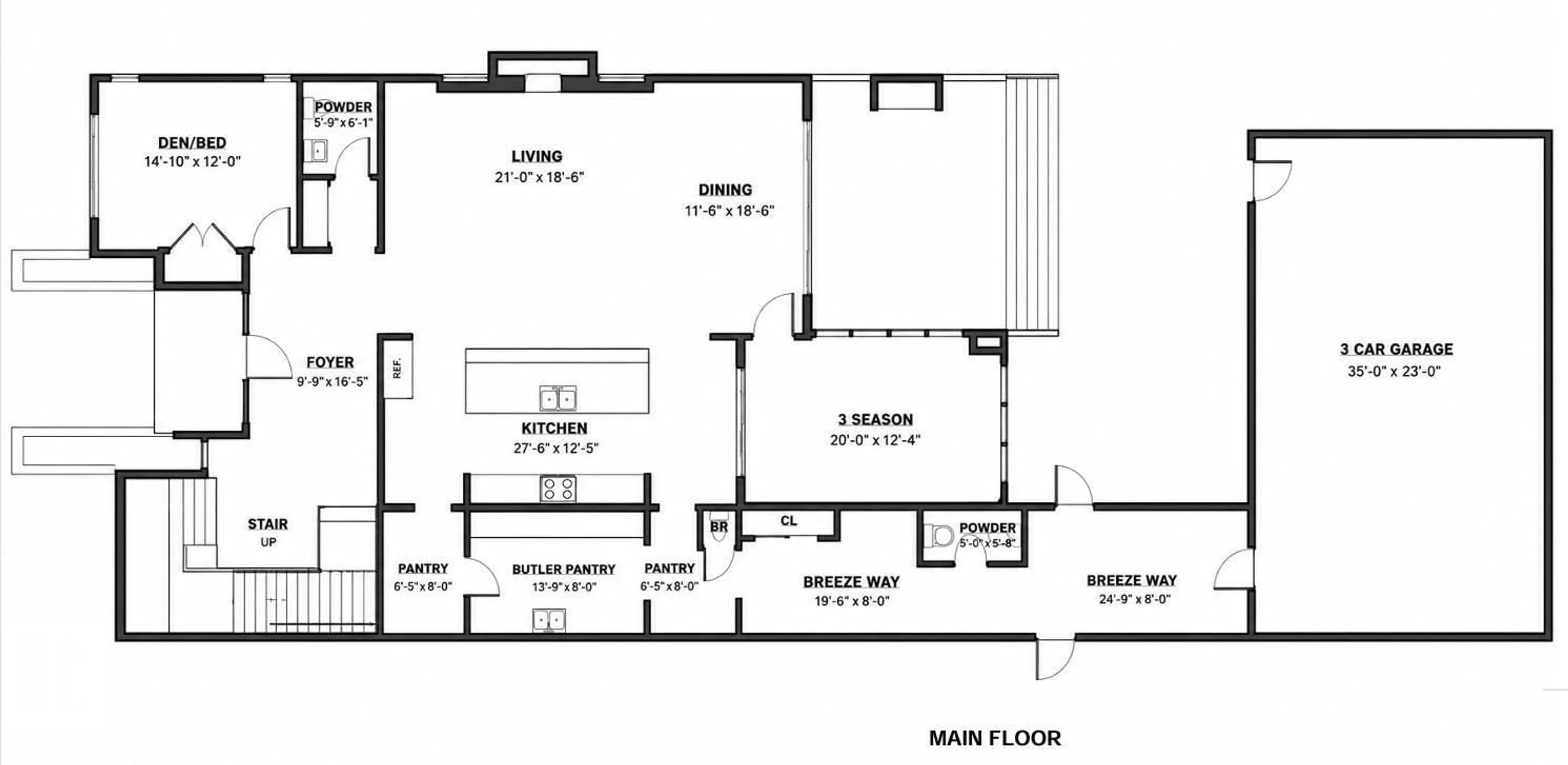 Floor plan for 9419 145 ST, Edmonton Alberta T5R0V3
