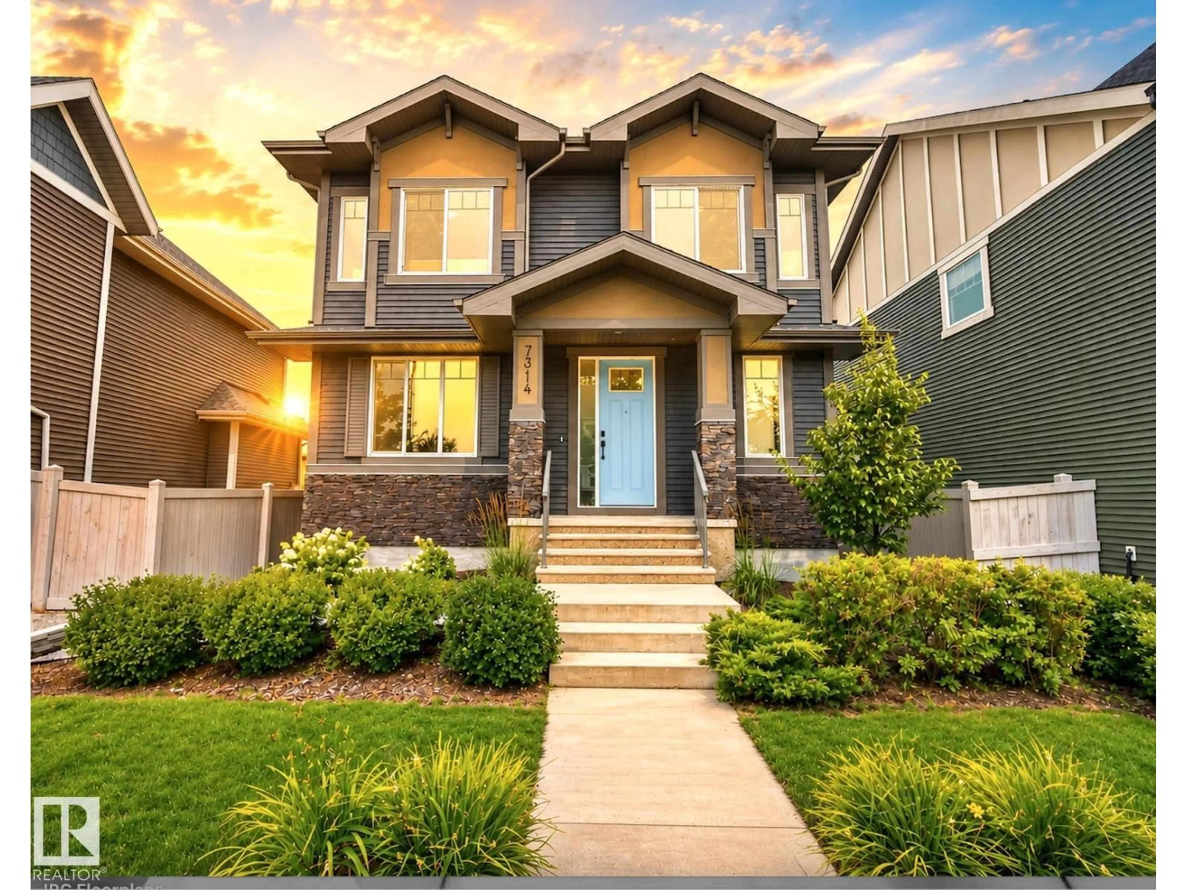 Home with brick exterior material, street for 7314 MORGAN RD, Edmonton Alberta T5E6V5