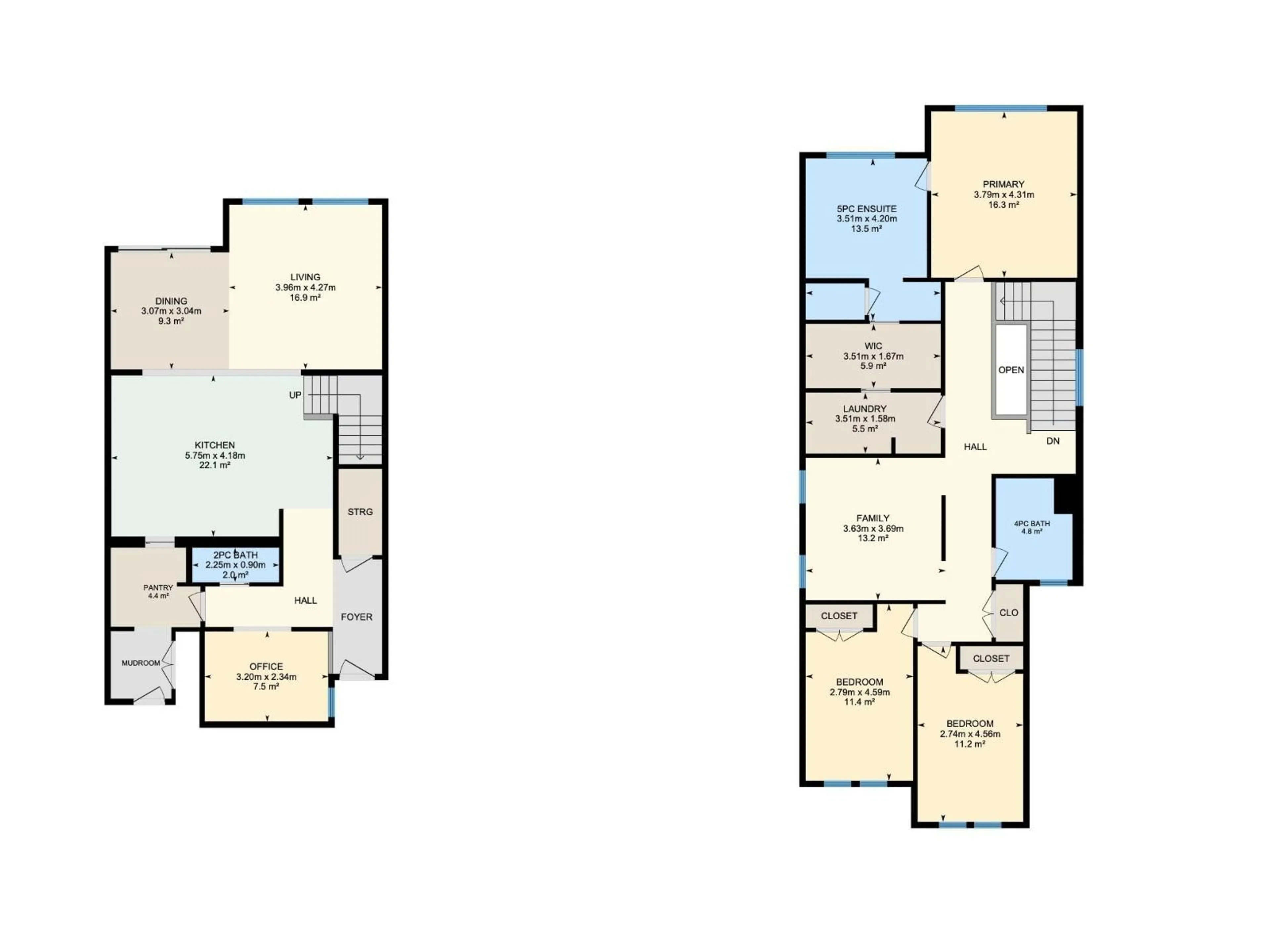 Floor plan for 1450 DARBY GREEN SW, Edmonton Alberta T6W4N5