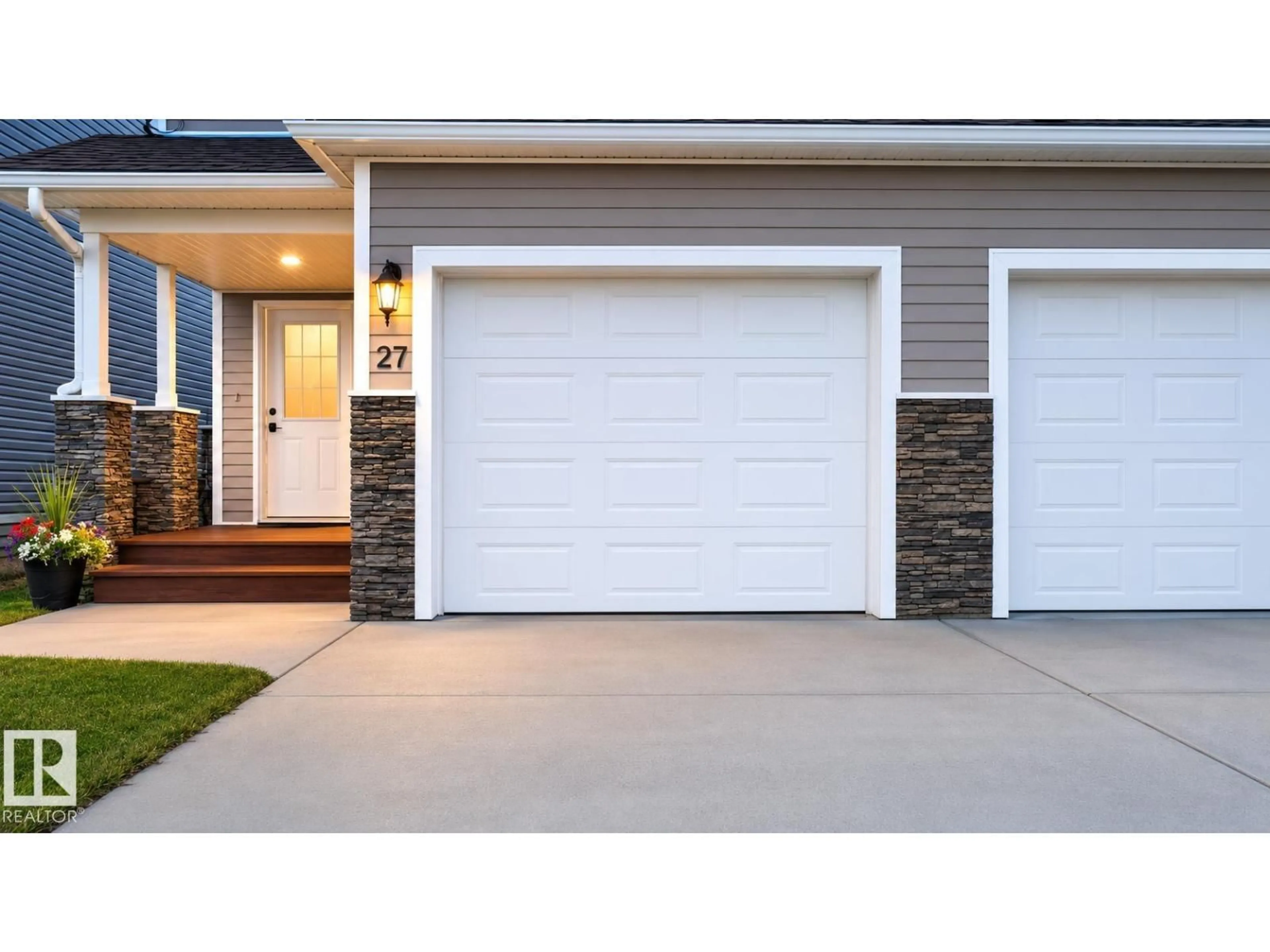 Home with vinyl exterior material, street for 27 DEER COULEE DR, Didsbury Alberta T0M0W0