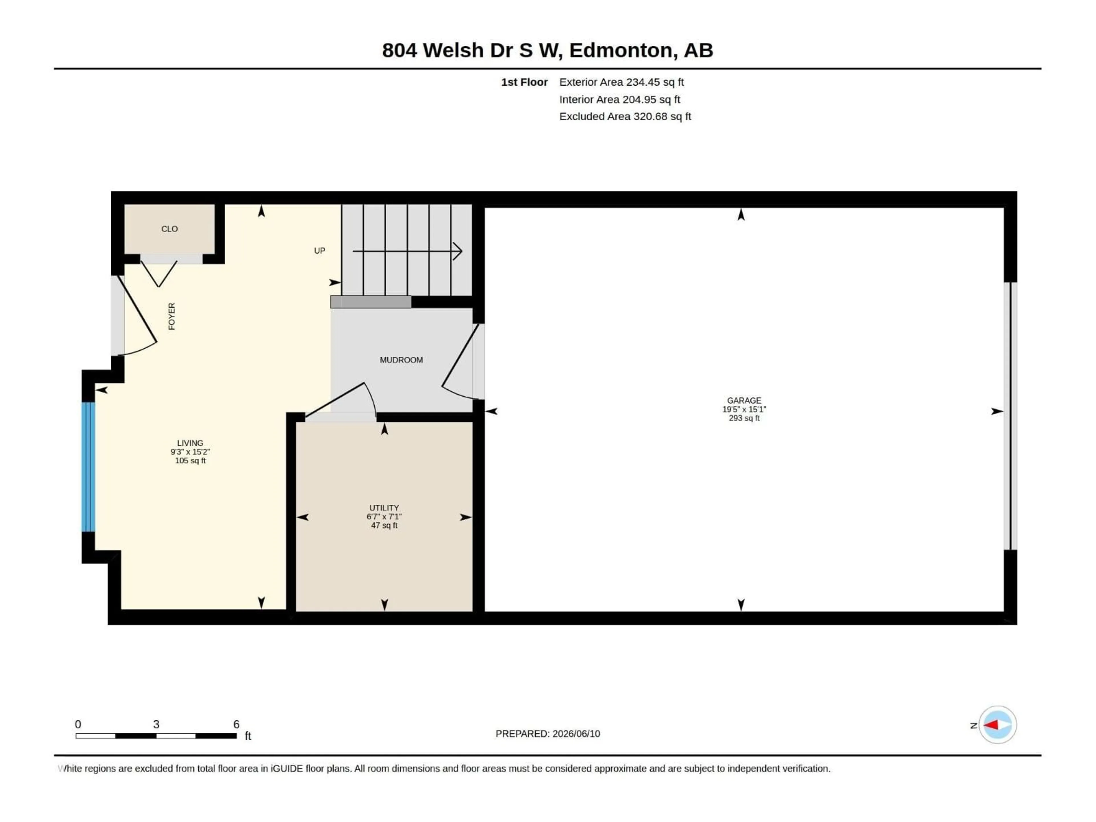 Floor plan for #111 - 804 WELSH DR, Edmonton Alberta T6X1Y8