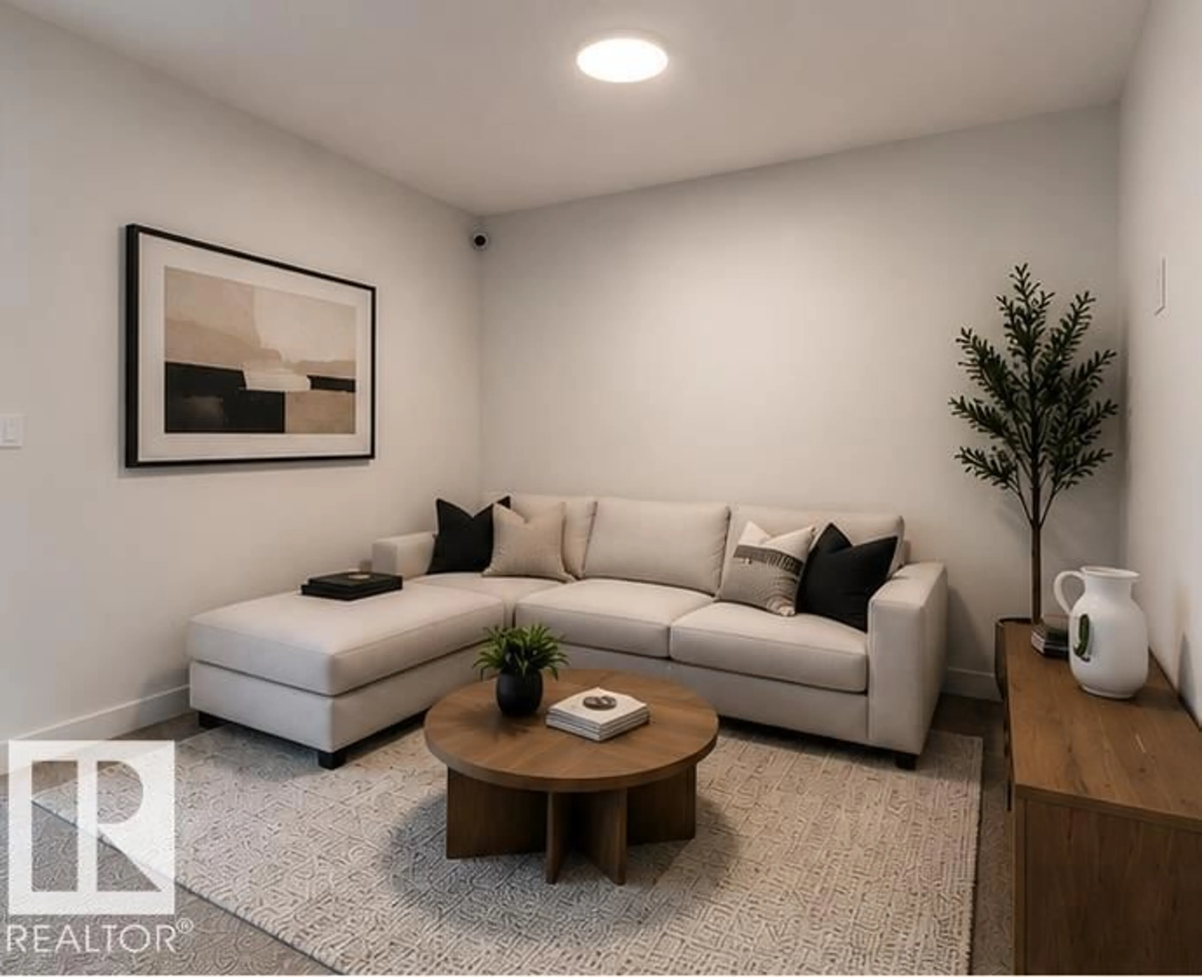 Living room with furniture, unknown for 5311 HAWTHORN CL, Edmonton Alberta T6X3N5