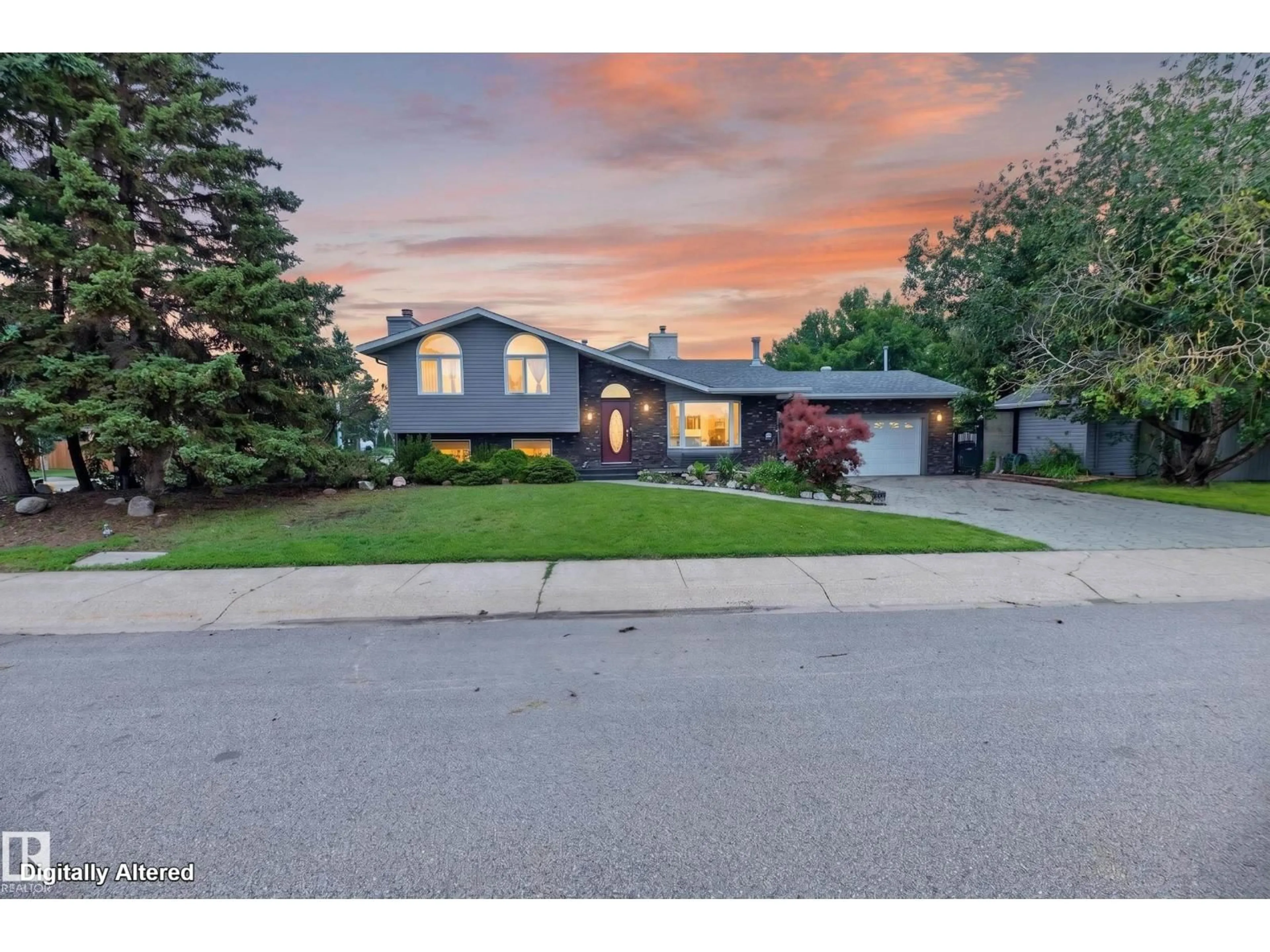 Home with brick exterior material, street for 13204 47 ST, Edmonton Alberta T5A3P6