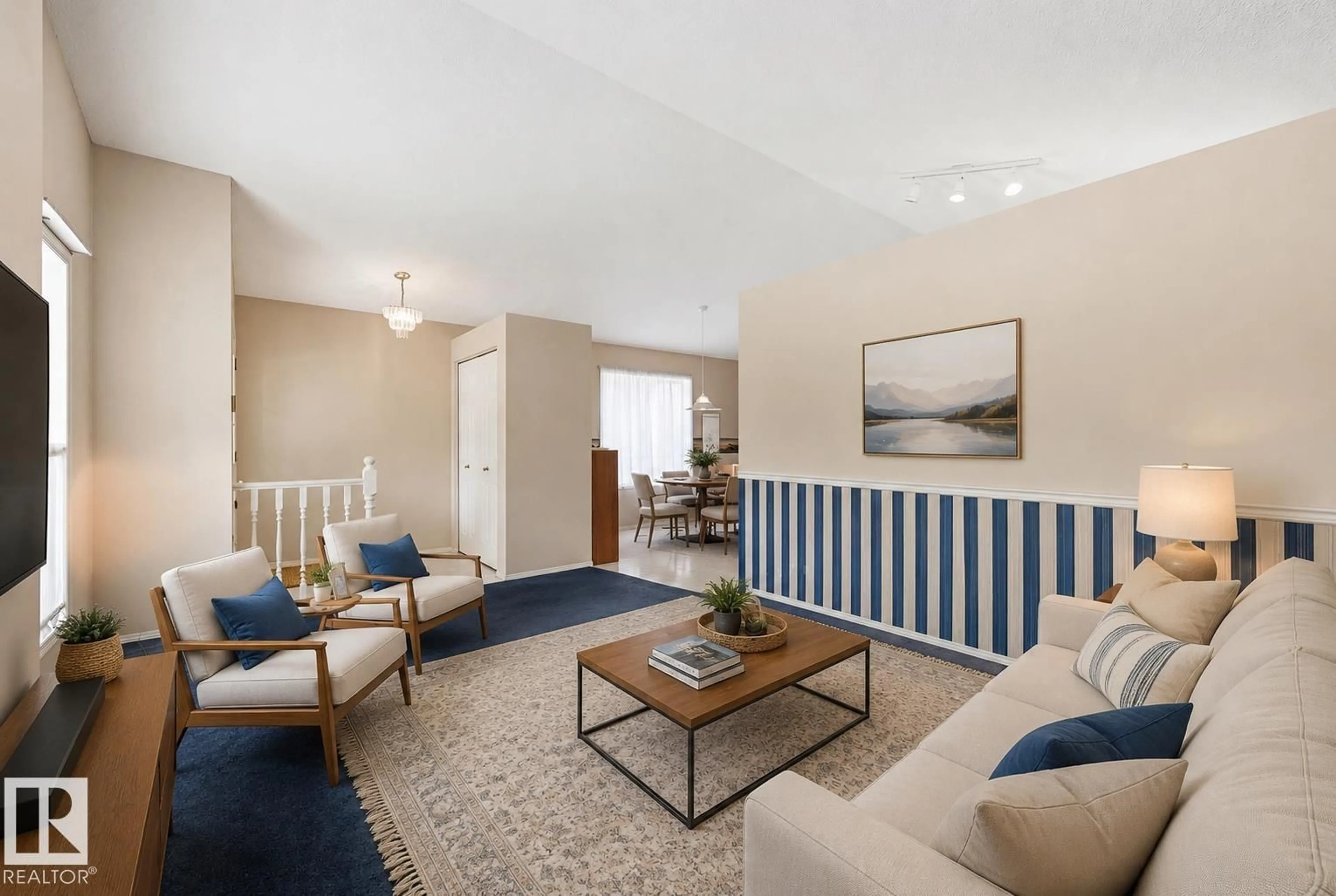 Living room with furniture, unknown for 2050 TANNER WD, Edmonton Alberta T6R2R4