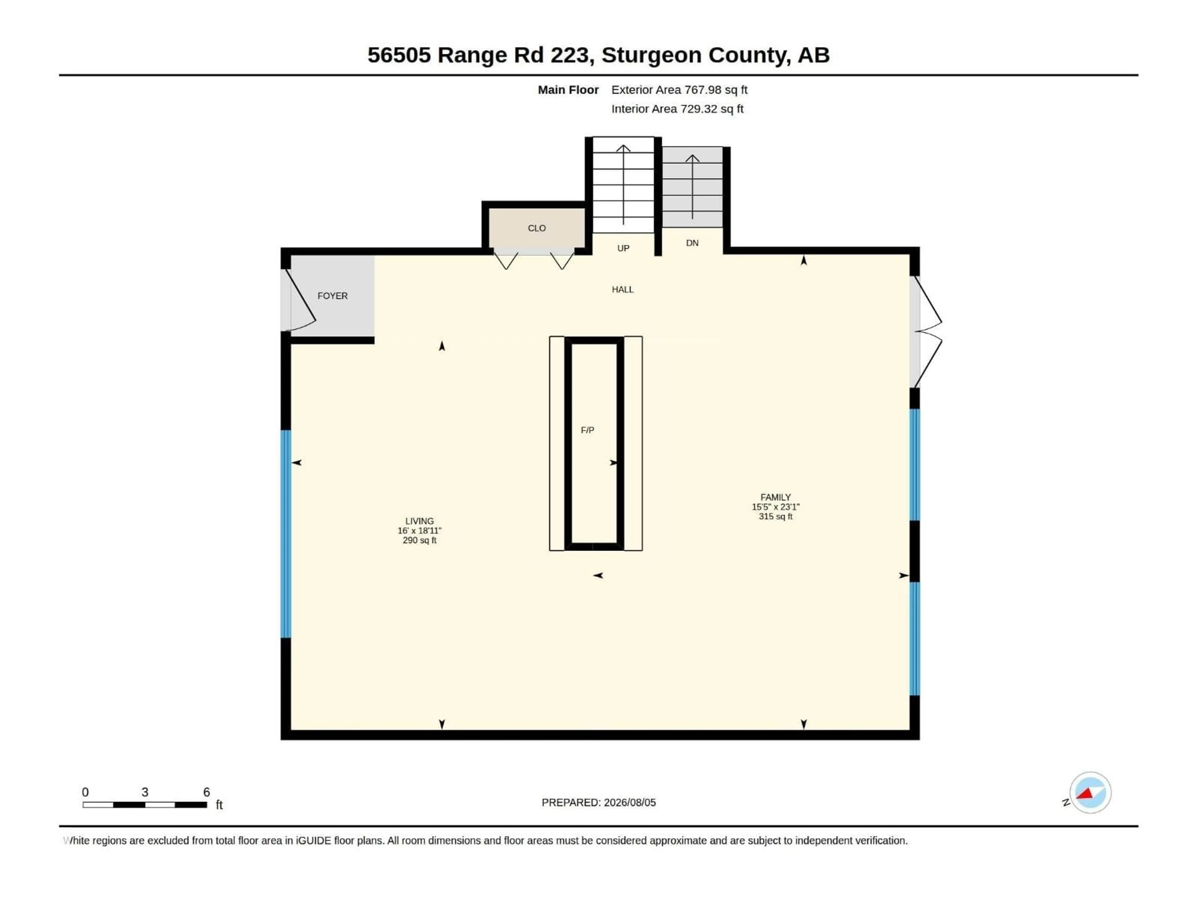Floor plan for 56505 RGE ROAD 233, Rural Sturgeon County Alberta T0A1N4