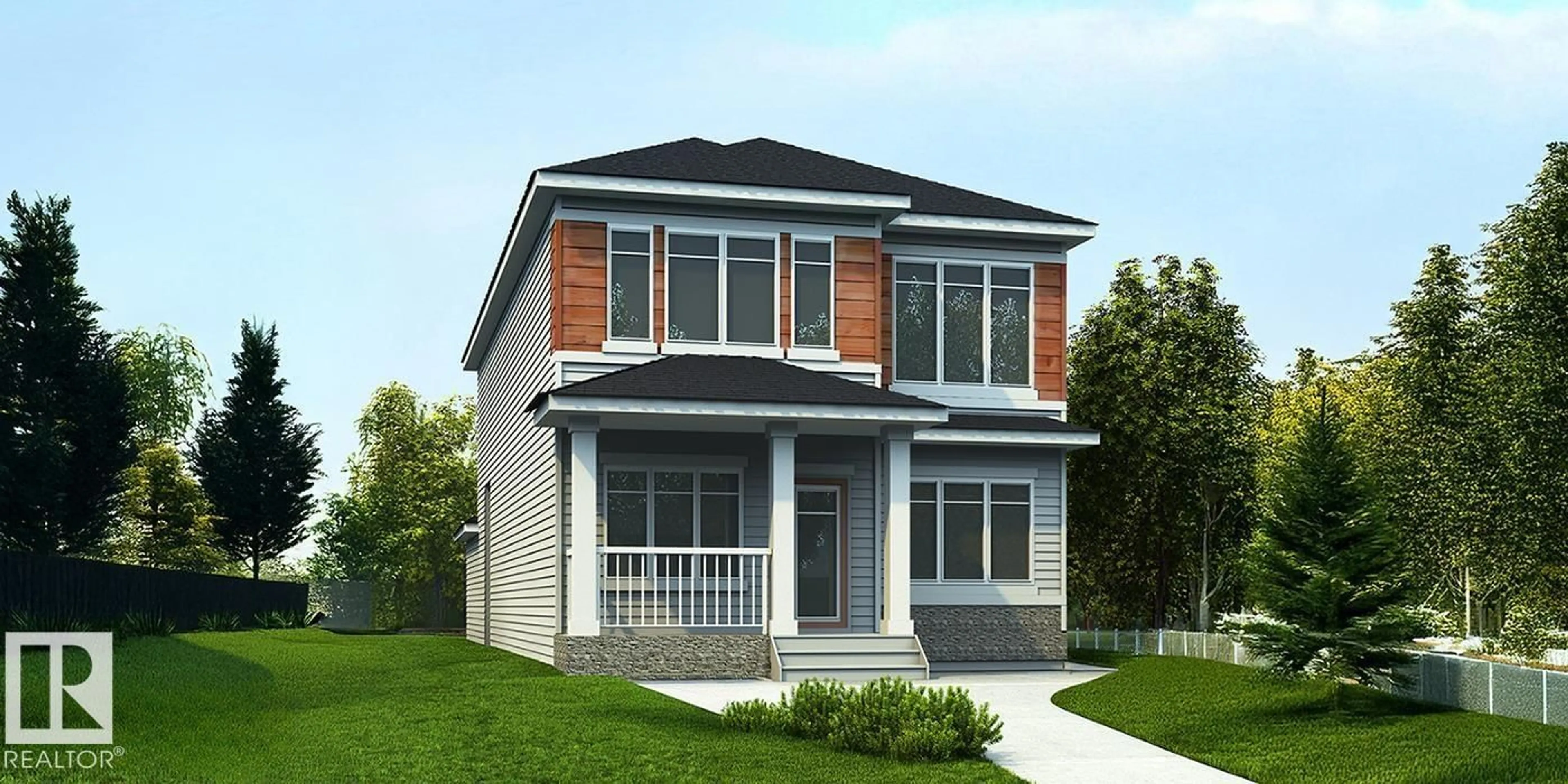 Home with brick exterior material, street for NW - 1614 210A ST, Edmonton Alberta T6M3N9