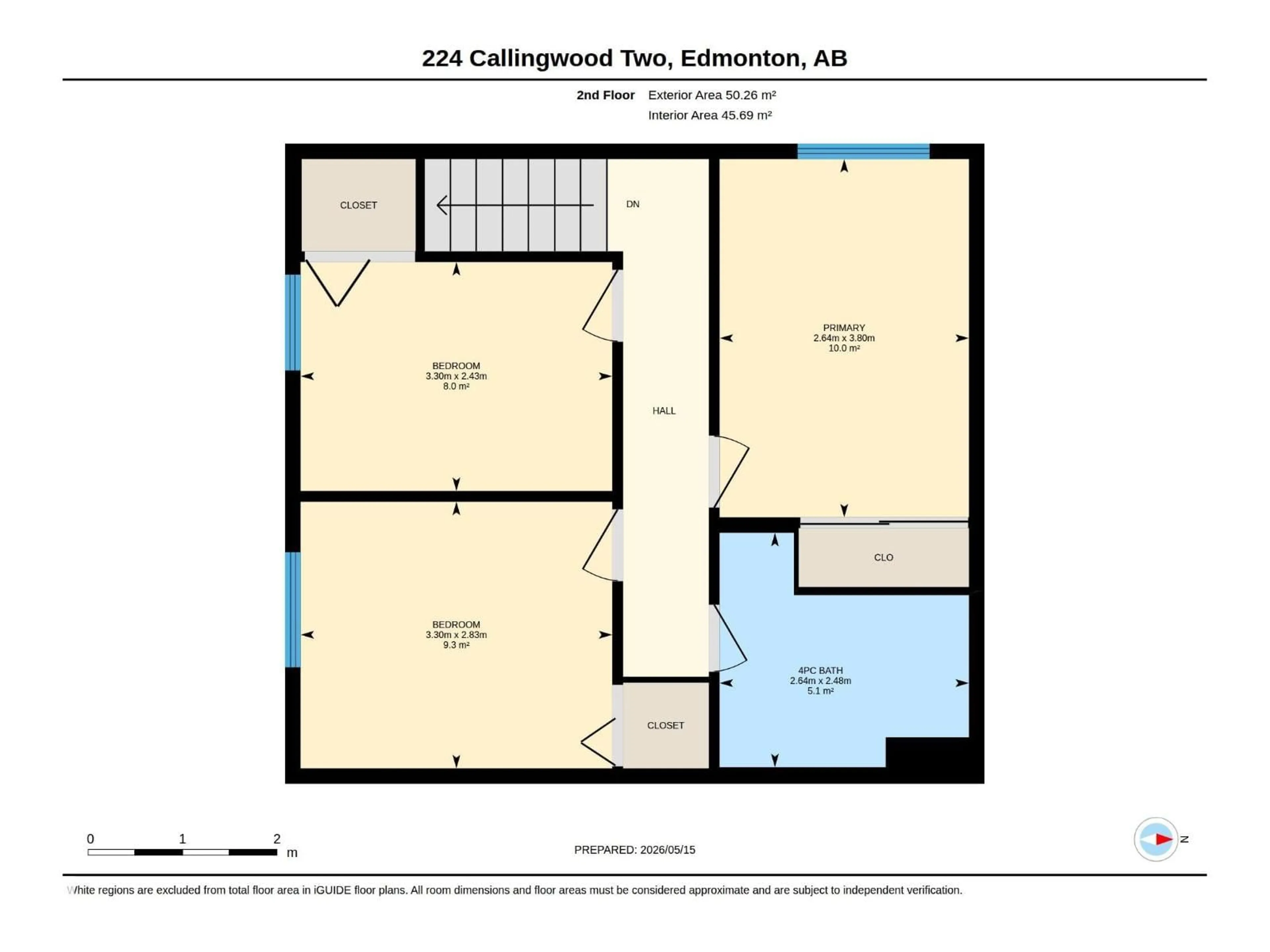 Floor plan for NW - 224 CALLINGWOOD TWO TW, Edmonton Alberta T5T1A3