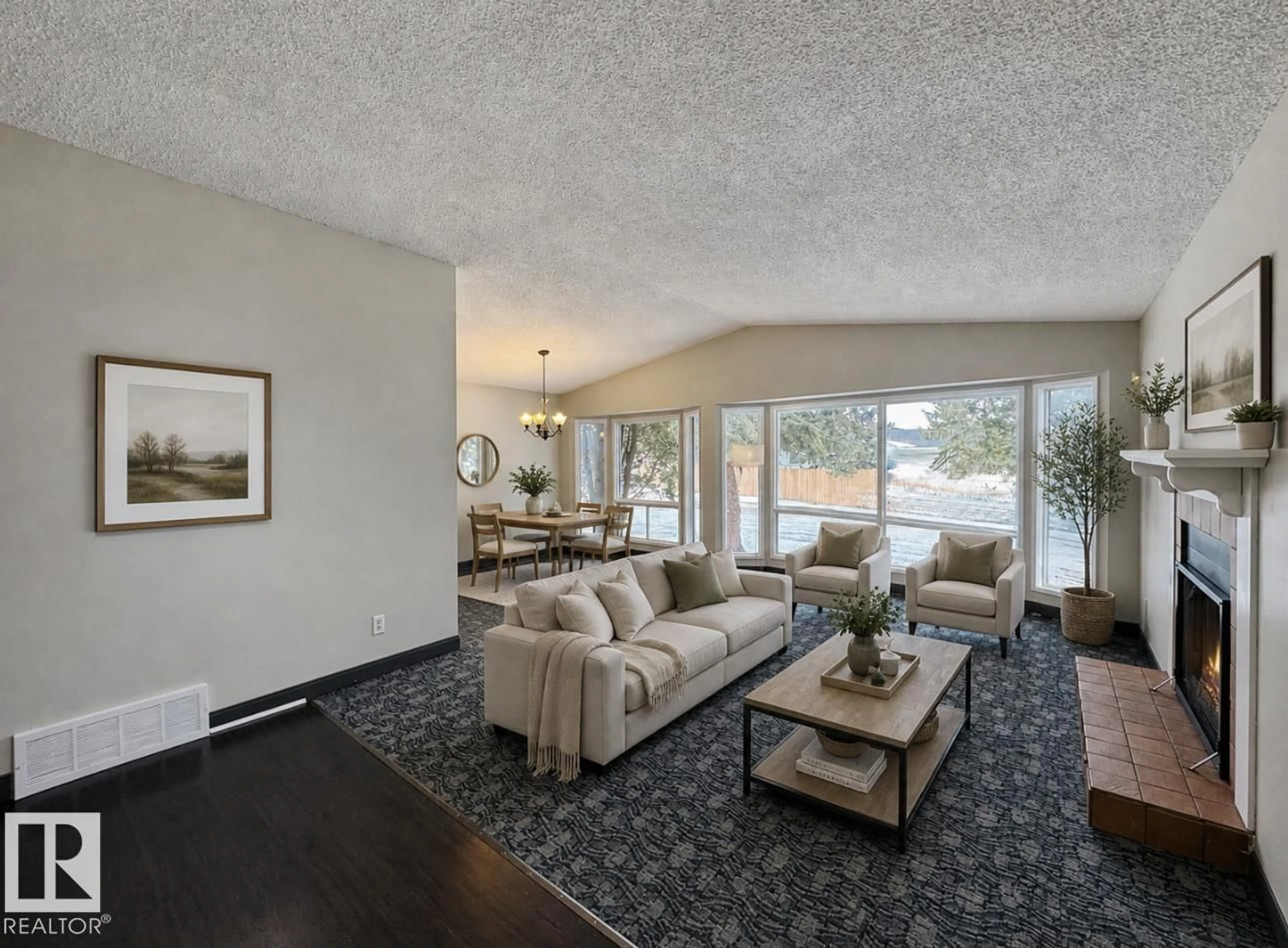 Living room with furniture, unknown for 8516 190 ST, Edmonton Alberta T5T4Z9
