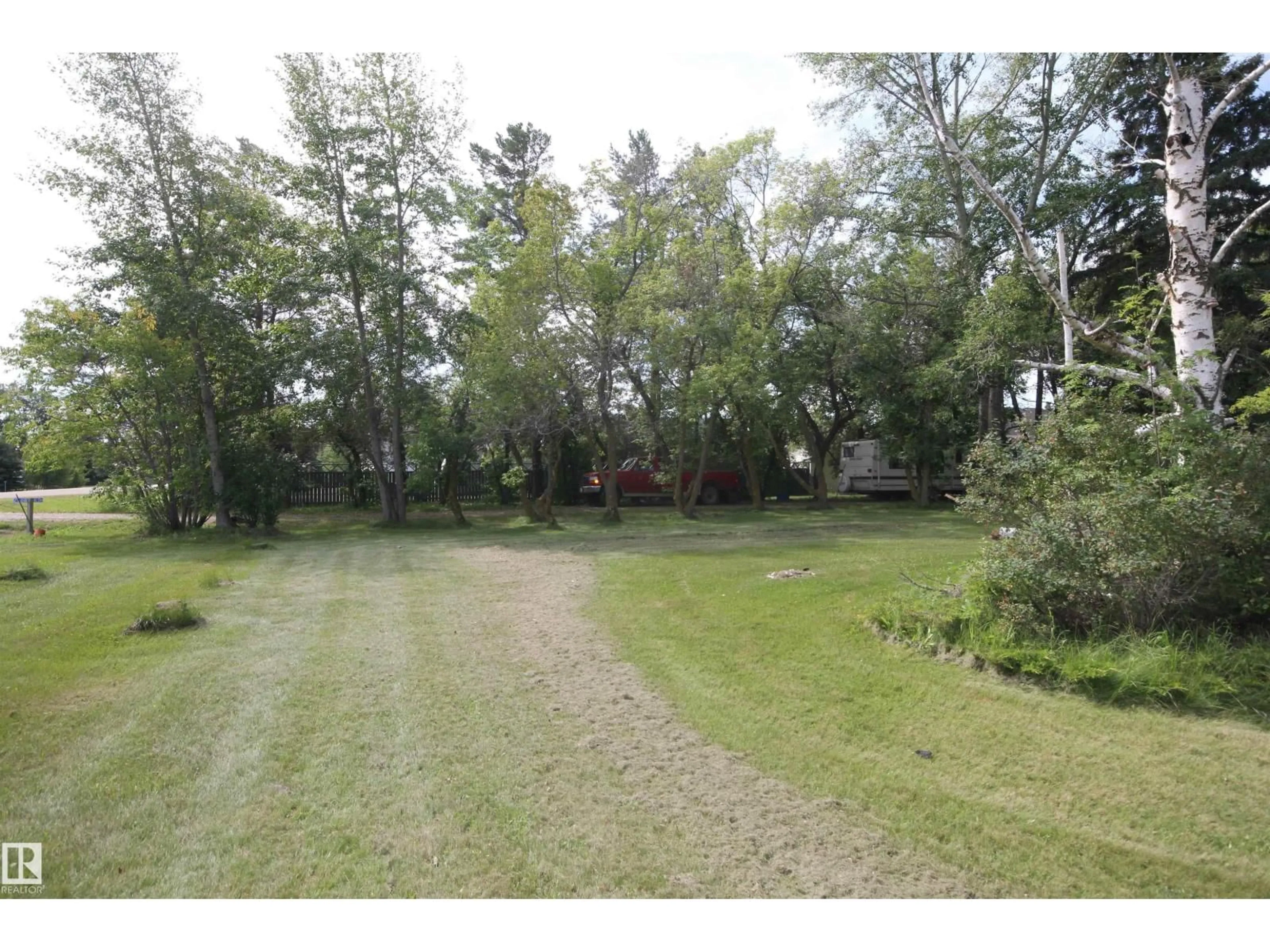 A pic from outside/outdoor area/front of a property/back of a property/a pic from drone, forest/trees view for 272 PAQUIN ST, Cardiff Alberta T8R2G5