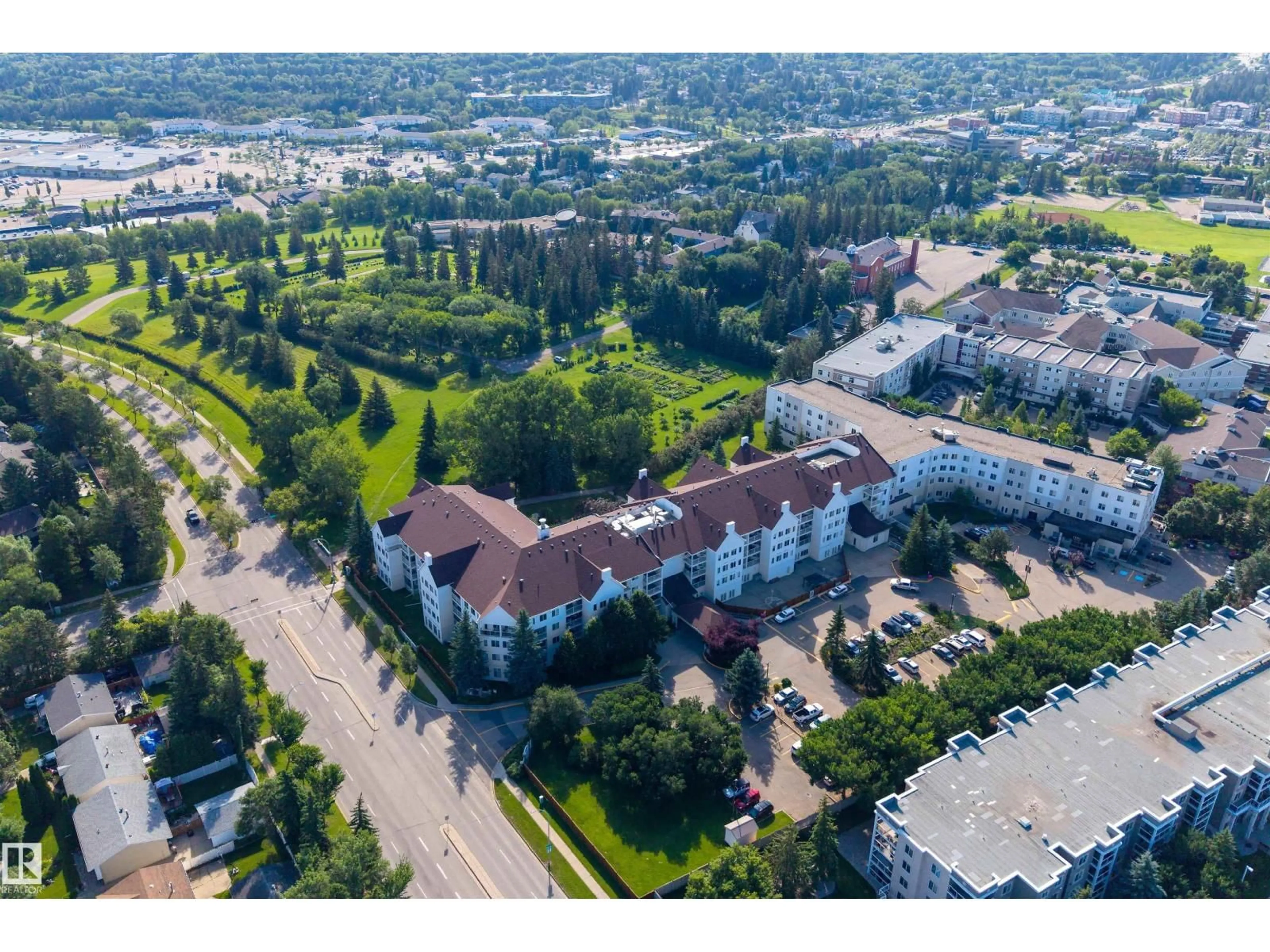 A pic from outside/outdoor area/front of a property/back of a property/a pic from drone, unknown for 78 - 112 MCKENNEY AV, St. Albert Alberta T8N1L9