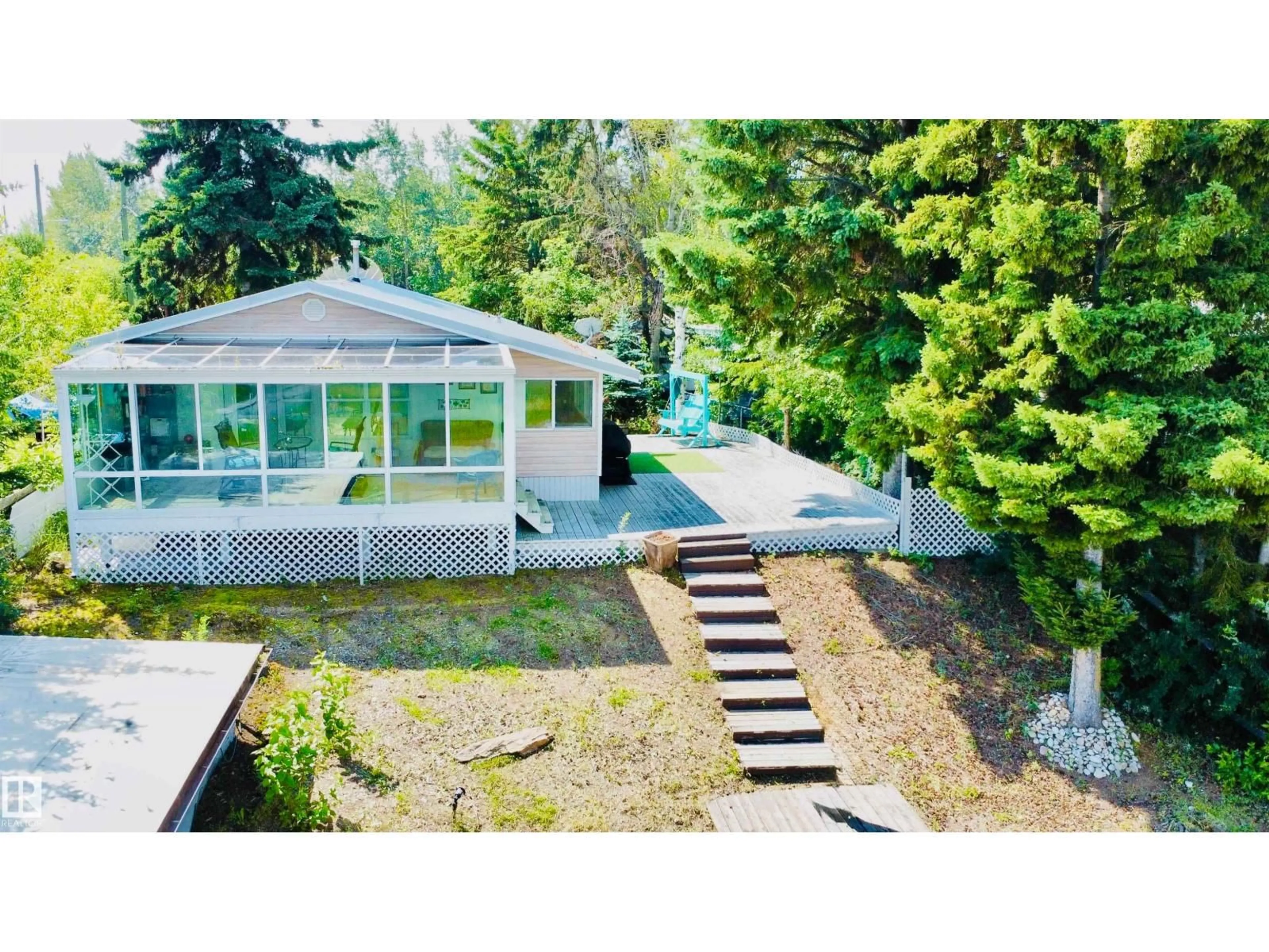 A pic from outside/outdoor area/front of a property/back of a property/a pic from drone, unknown for 152 TWP RD 604 TWP RD, Rural St. Paul County Alberta T0A3A0