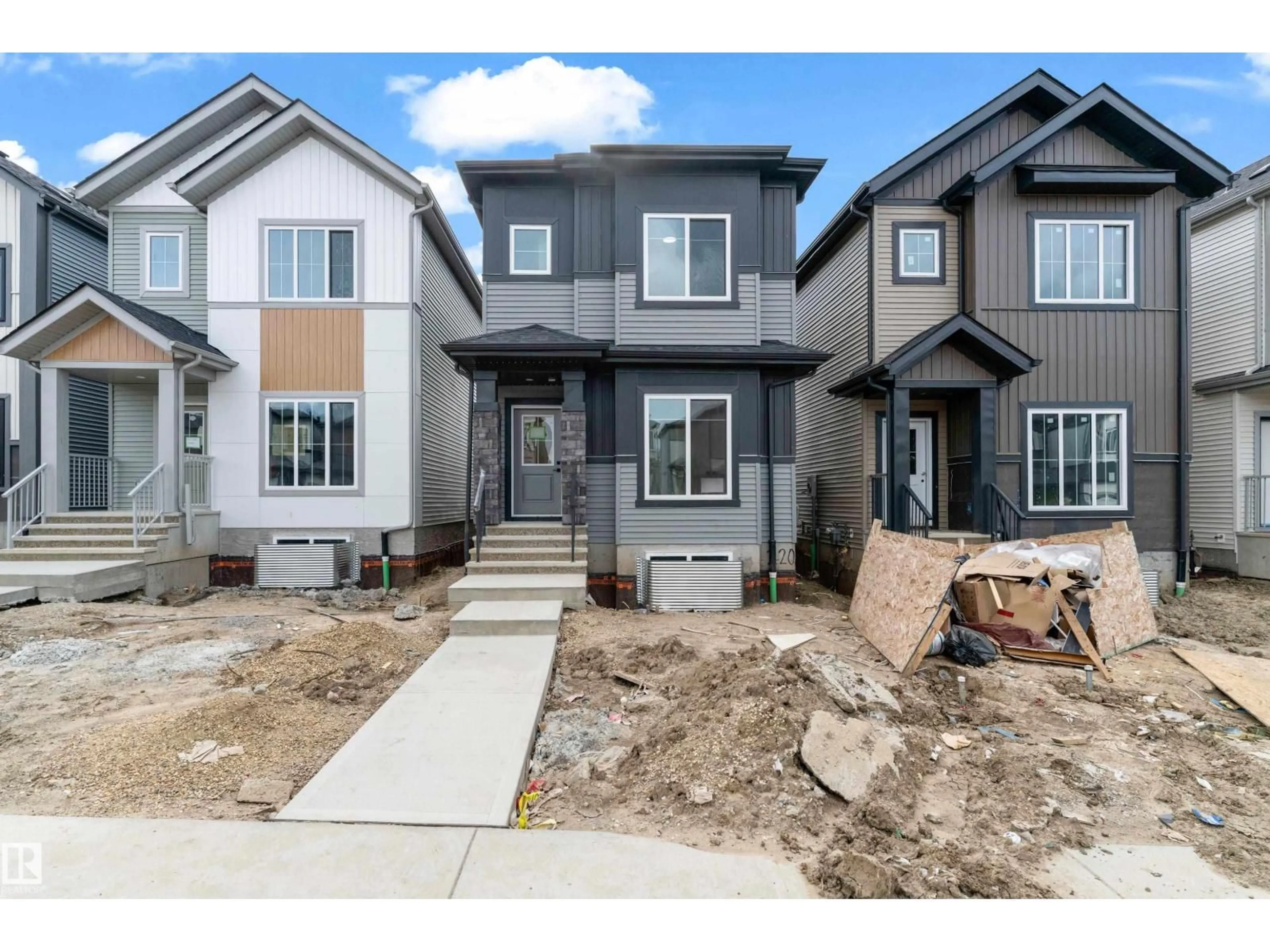 Home with brick exterior material, street for 220 24 ST, Edmonton Alberta T6X3K4