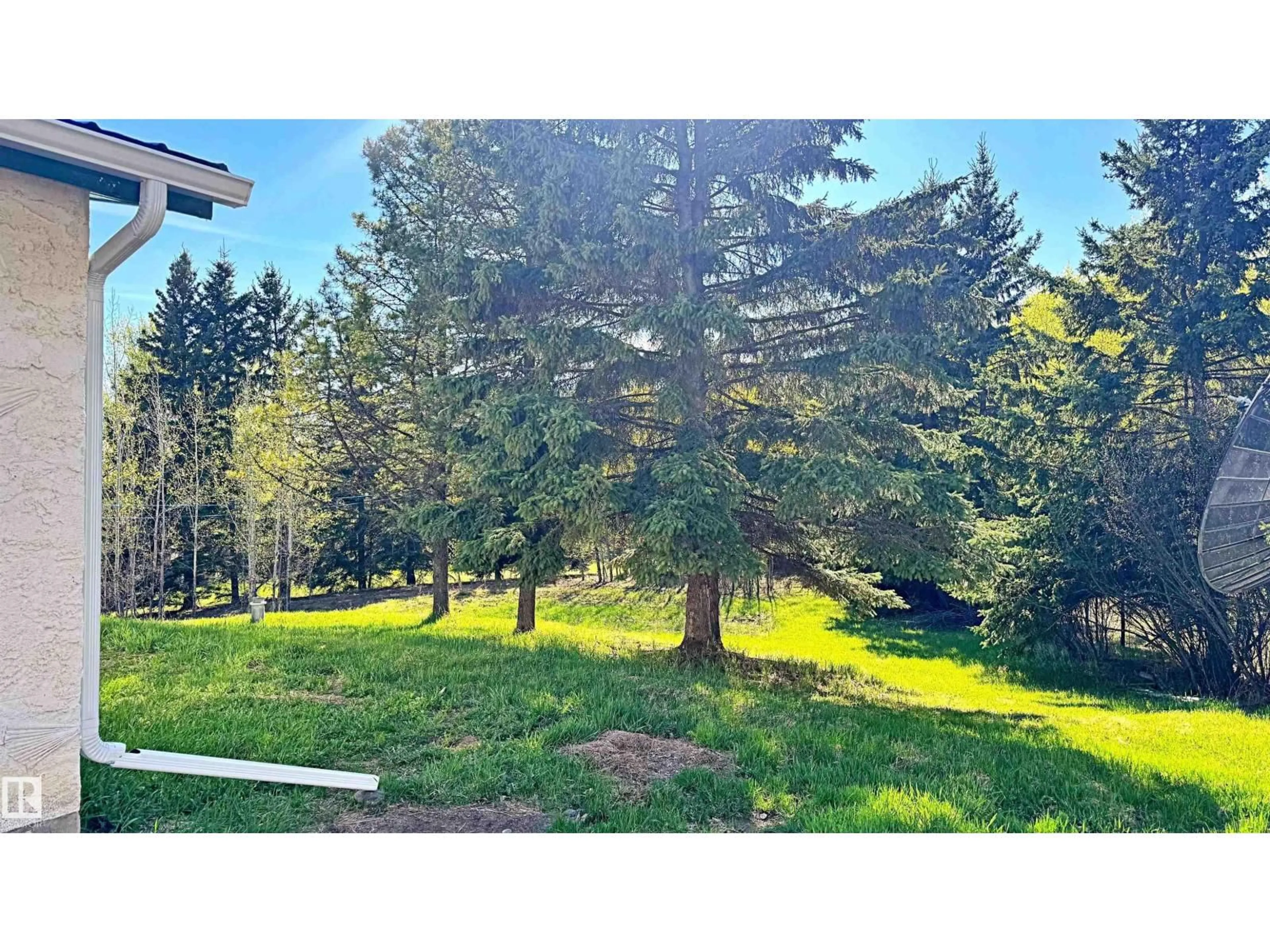 A pic from outside/outdoor area/front of a property/back of a property/a pic from drone, forest/trees view for 620076B HWY 661, Rural Woodlands County Alberta T0G1A0
