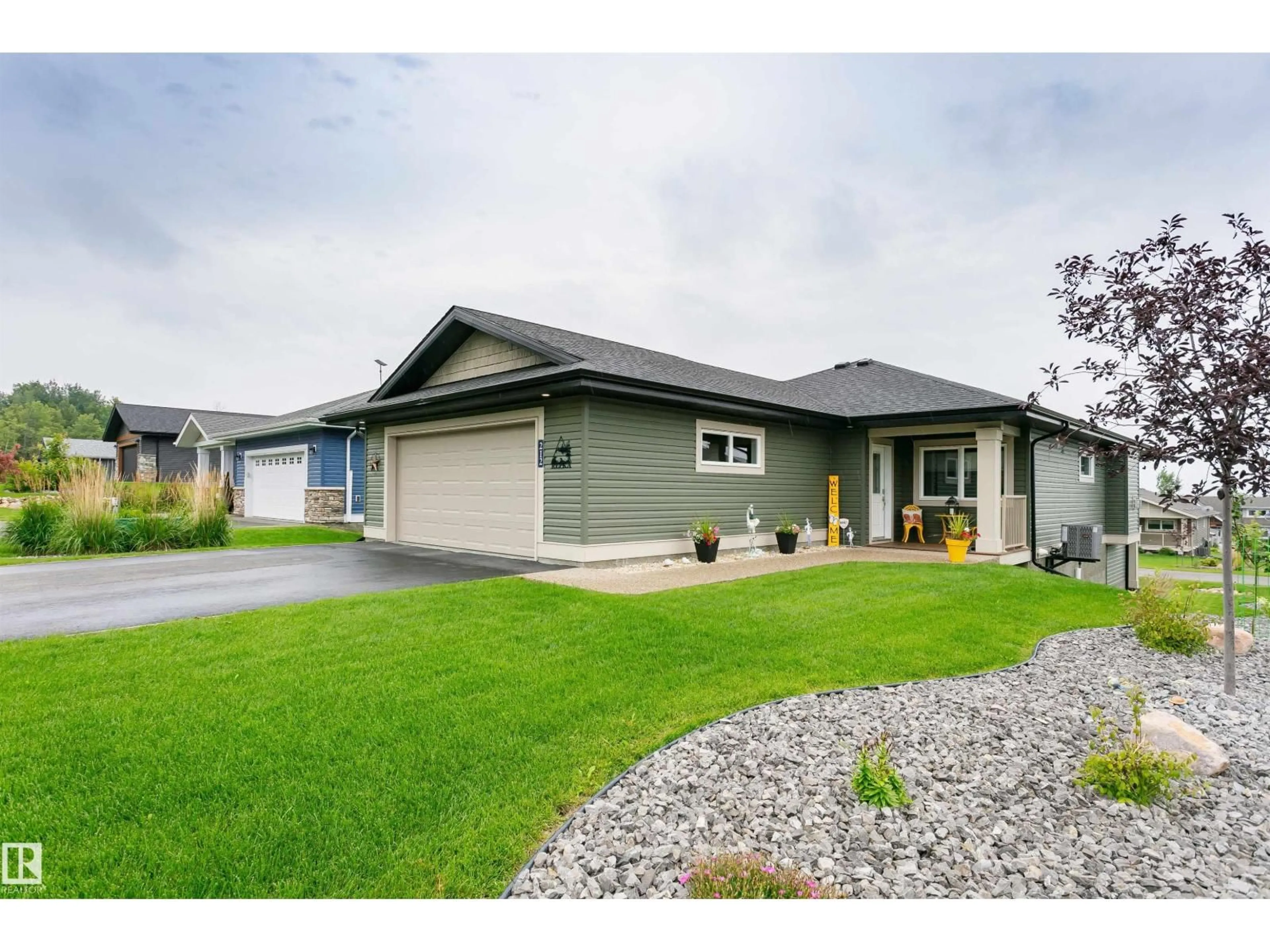 Home with vinyl exterior material, street for STE - 212 ANNE TR, Rural Lac Ste. Anne County Alberta T0E1A1