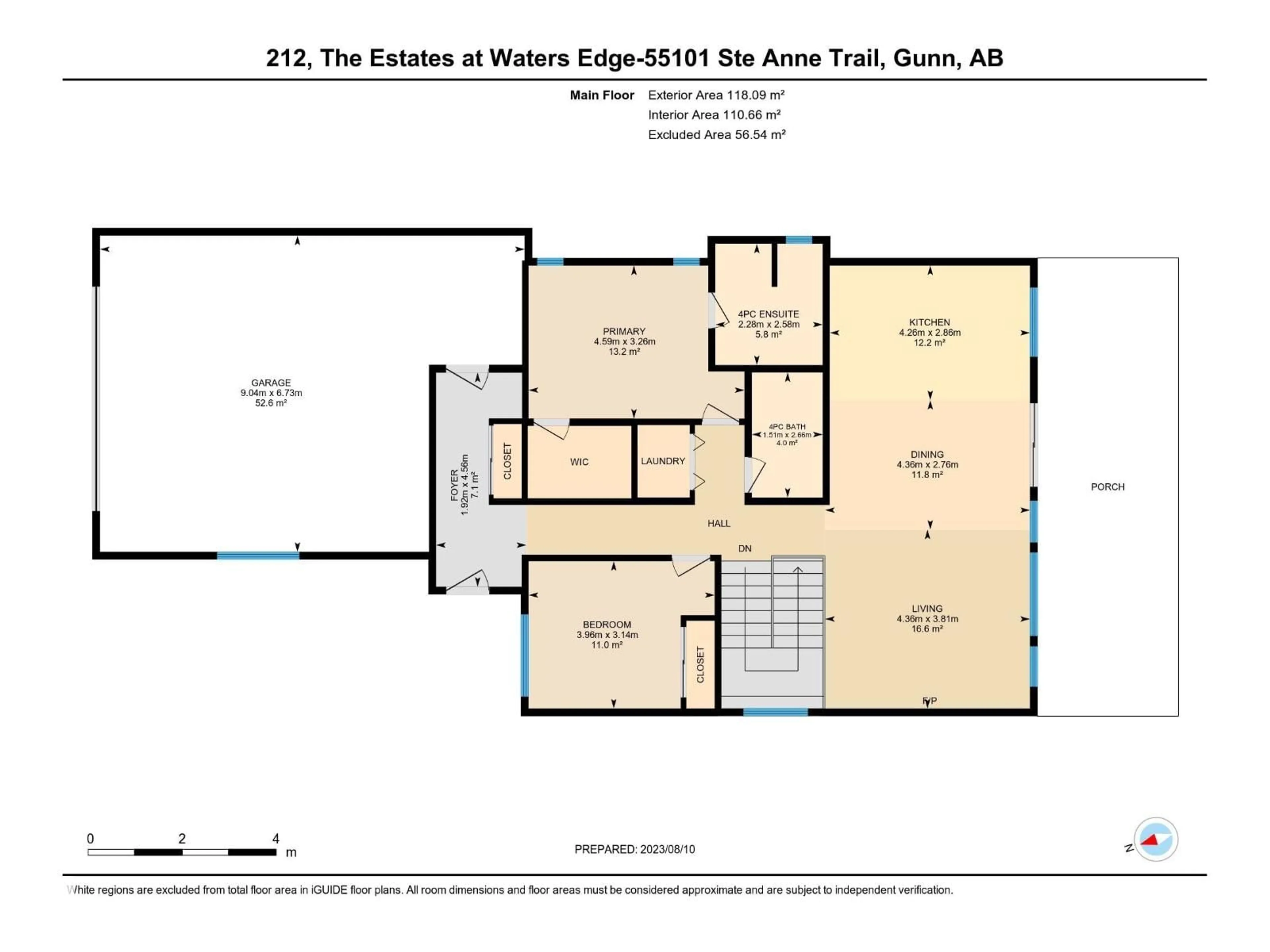 Floor plan for STE - 212 ANNE TR, Rural Lac Ste. Anne County Alberta T0E1A1