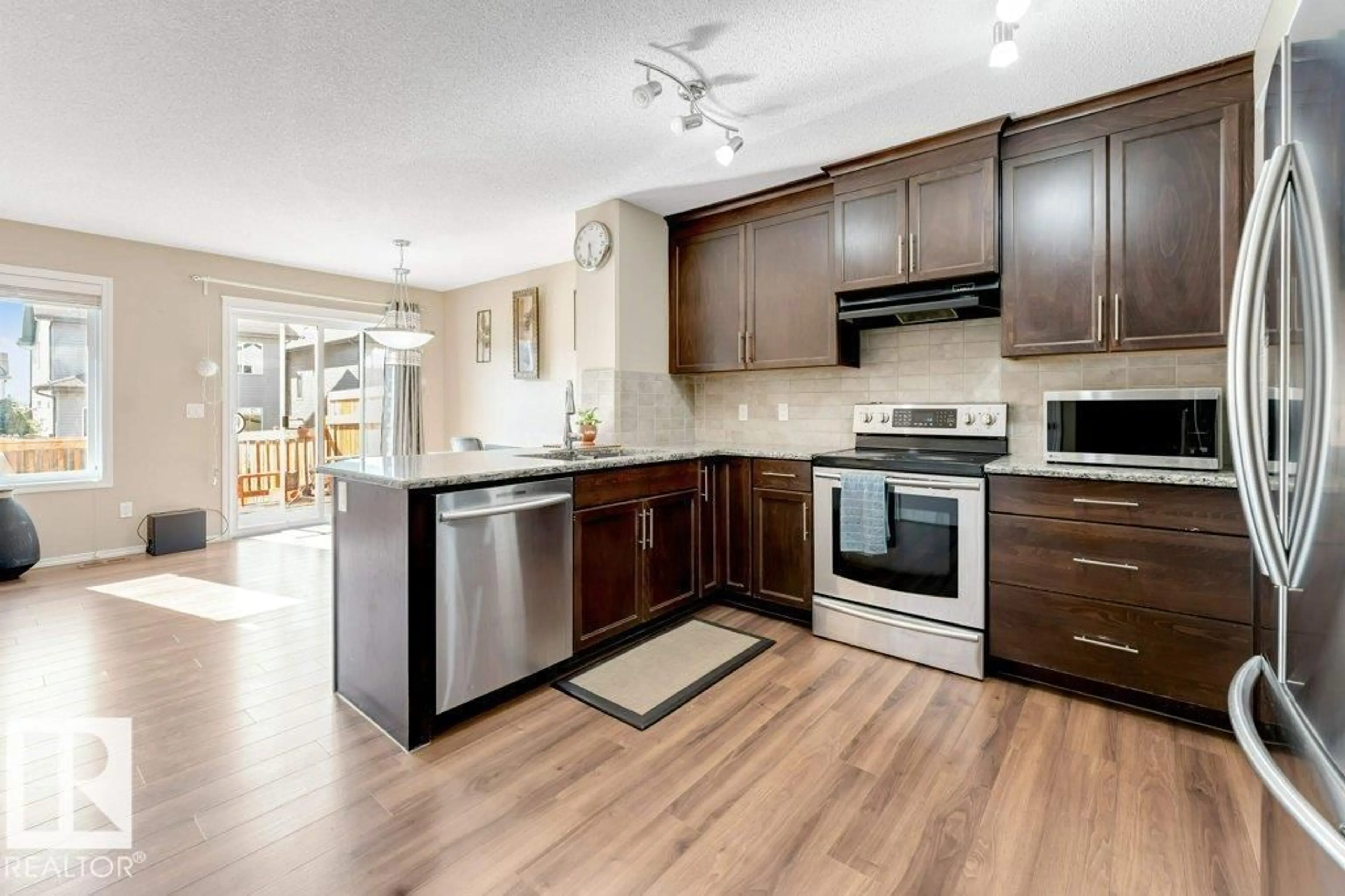 Open concept kitchen, unknown for 2912 15 ST, Edmonton Alberta T6T0V6
