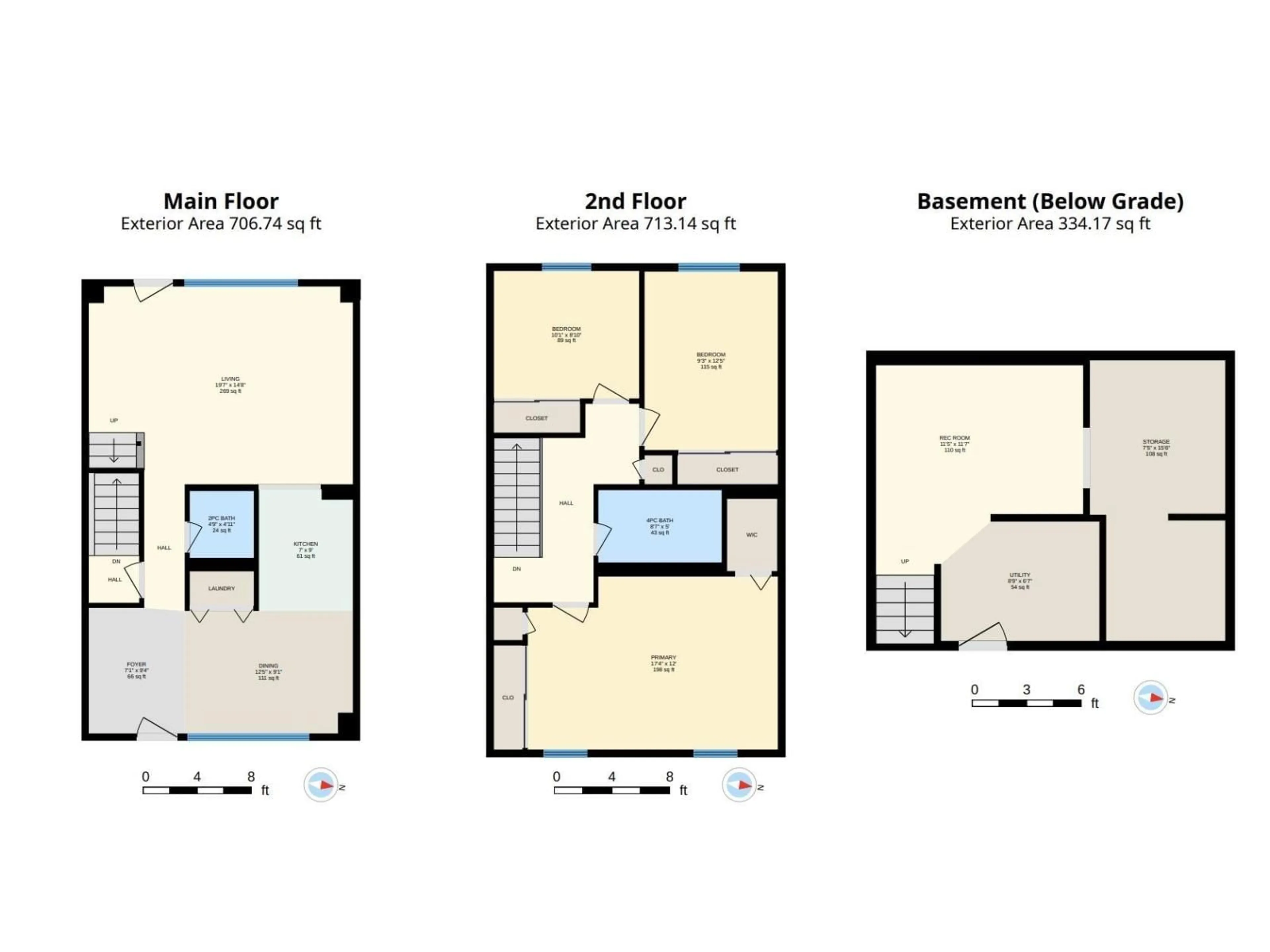 Floor plan for 521 VILLAGE ON THE GREEN GR NW, Edmonton Alberta T5A1H2