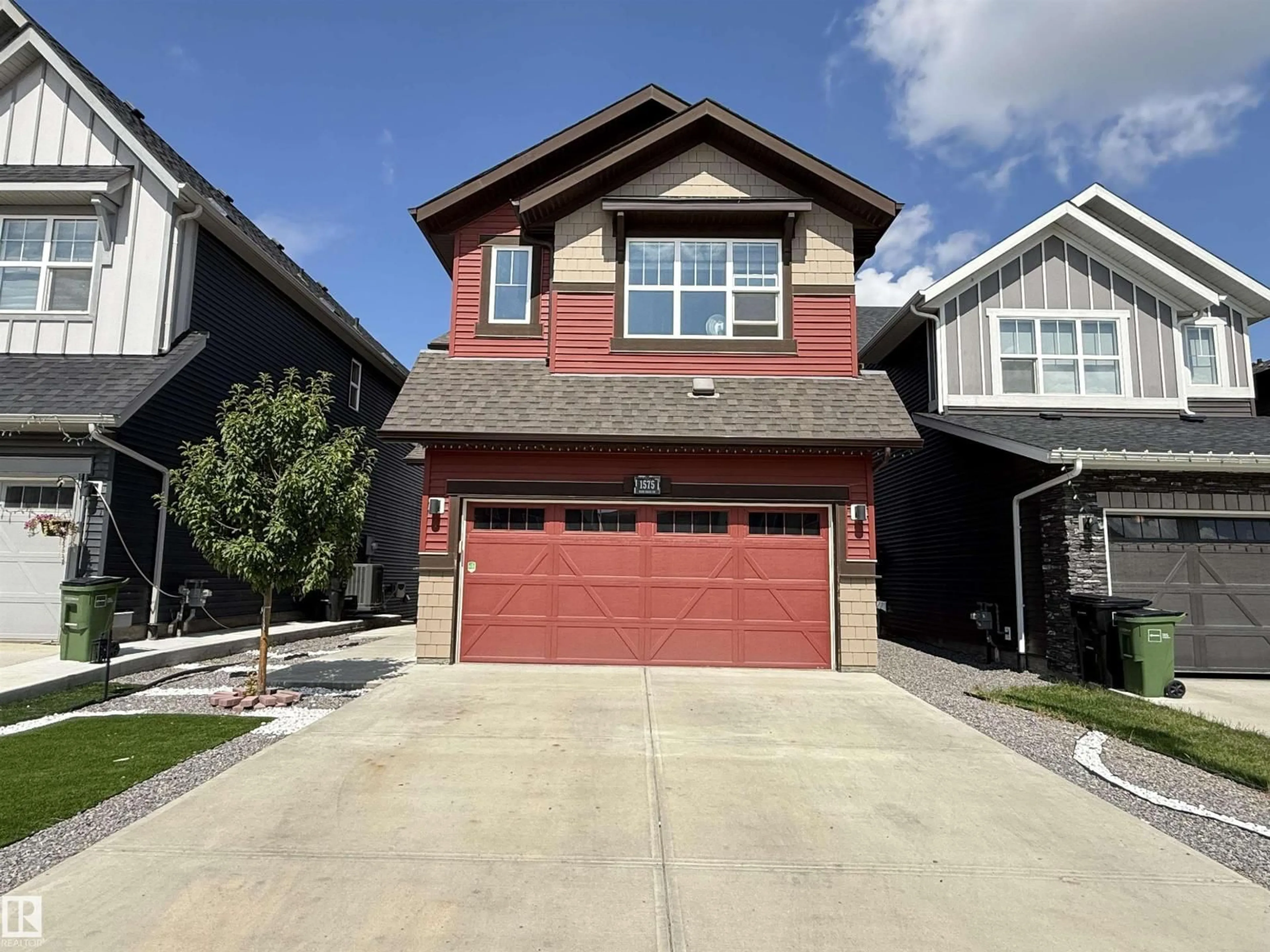 Home with brick exterior material, street for CI SW - 1575 PLUM CIRCLE, Edmonton Alberta T6X2W9