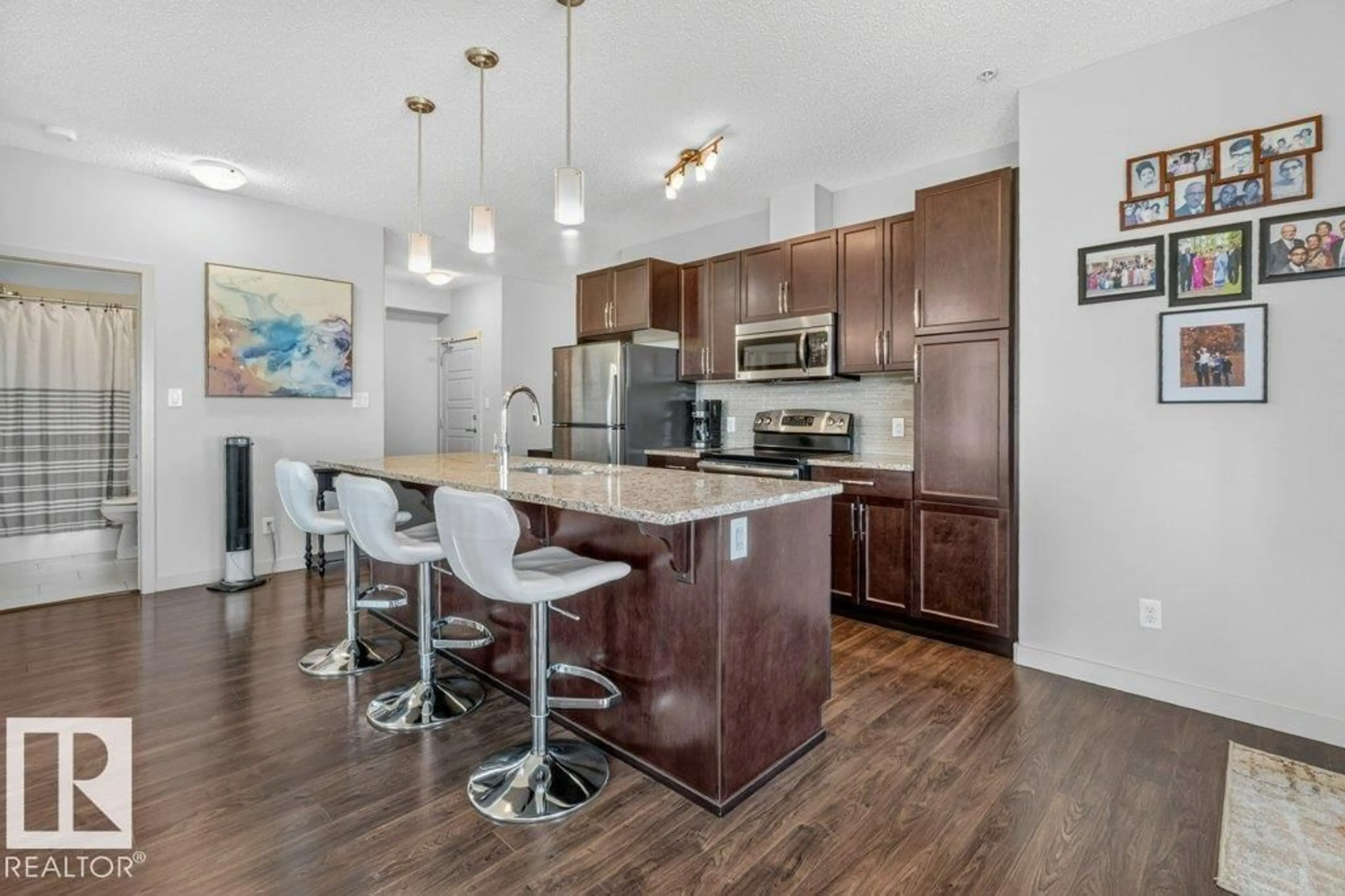 Open concept kitchen, unknown for 320 - 423 AMBLESIDE LI, Edmonton Alberta T6W2Z9