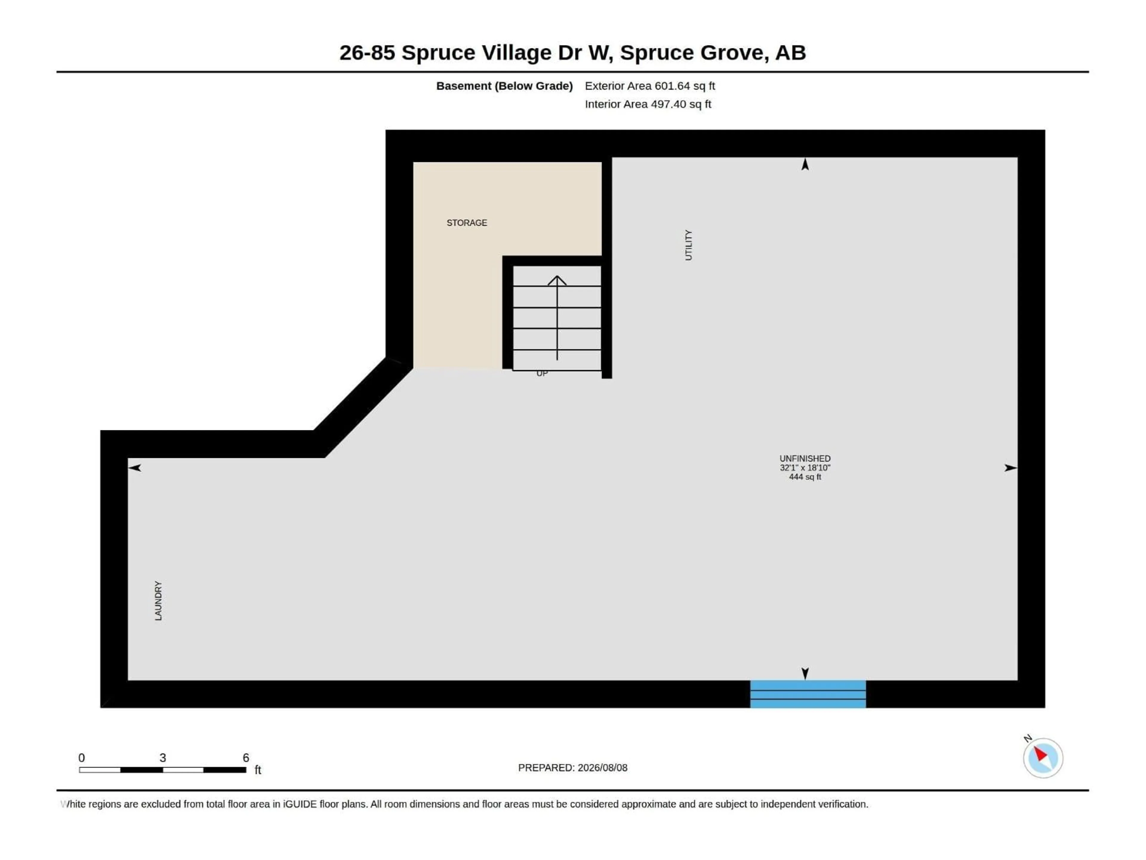 Floor plan for 26 85 SPRUCE VILLAGE DR, Spruce Grove Alberta T7X0L2