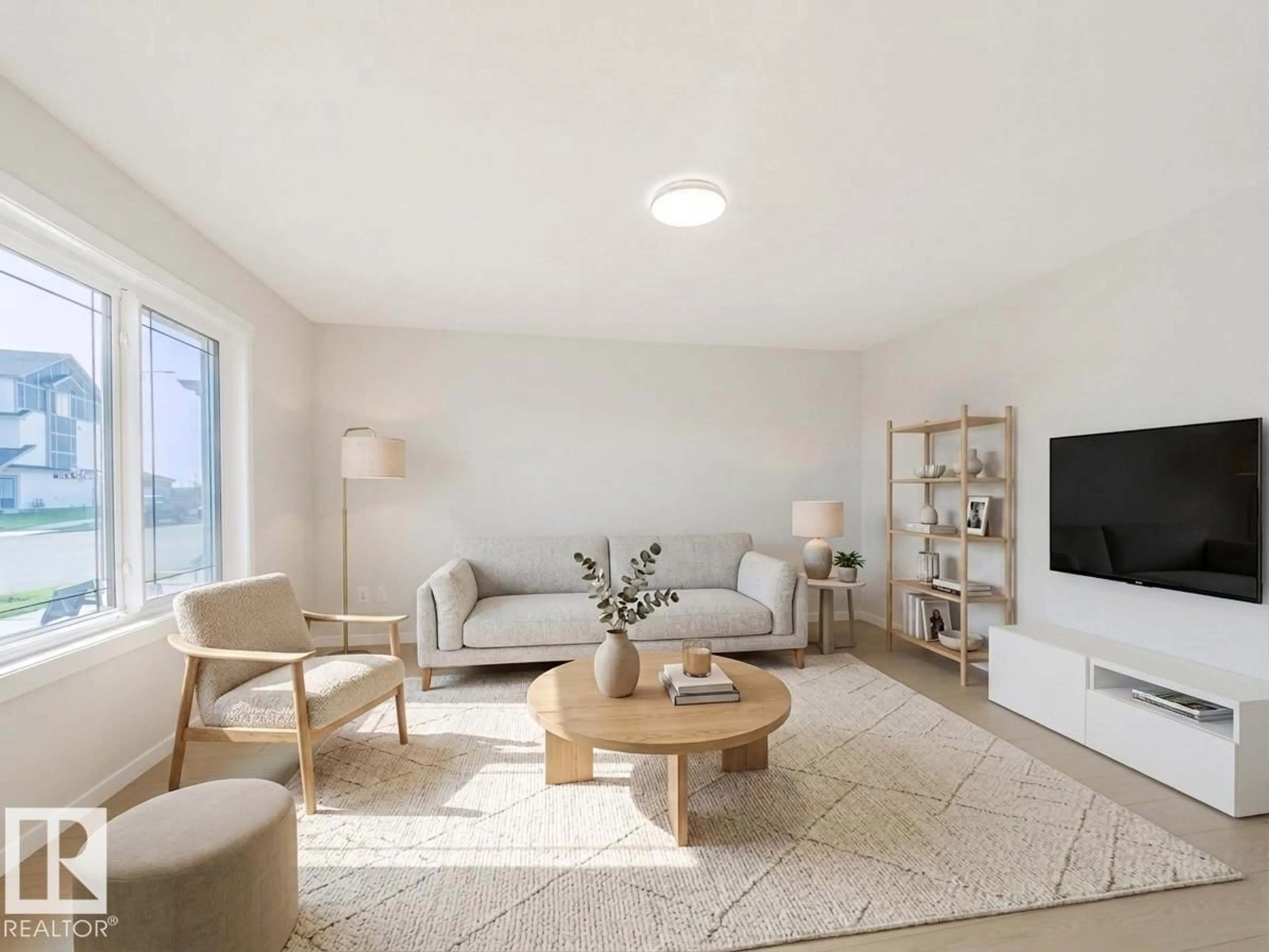 Living room with furniture, unknown for NW - 17664 69A ST, Edmonton Alberta T5Z0X8