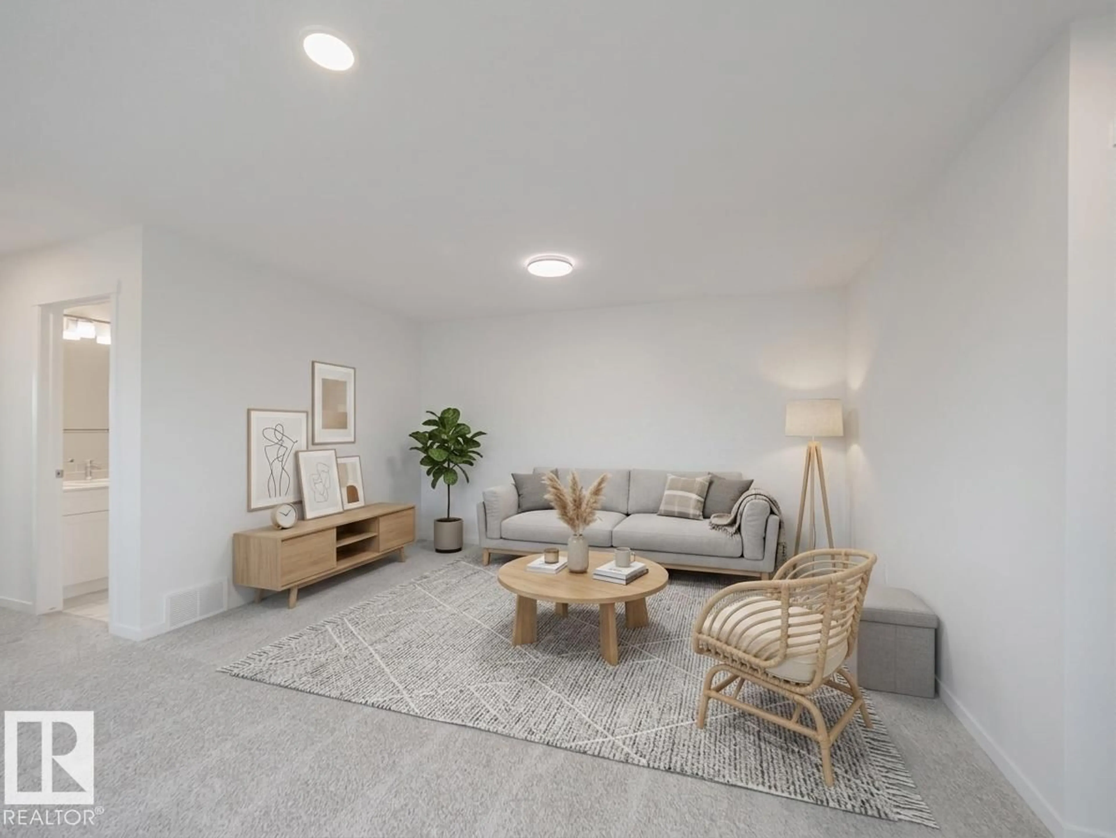 Living room with furniture, unknown for 2 ELIS LI, Spruce Grove Alberta T7X4G8