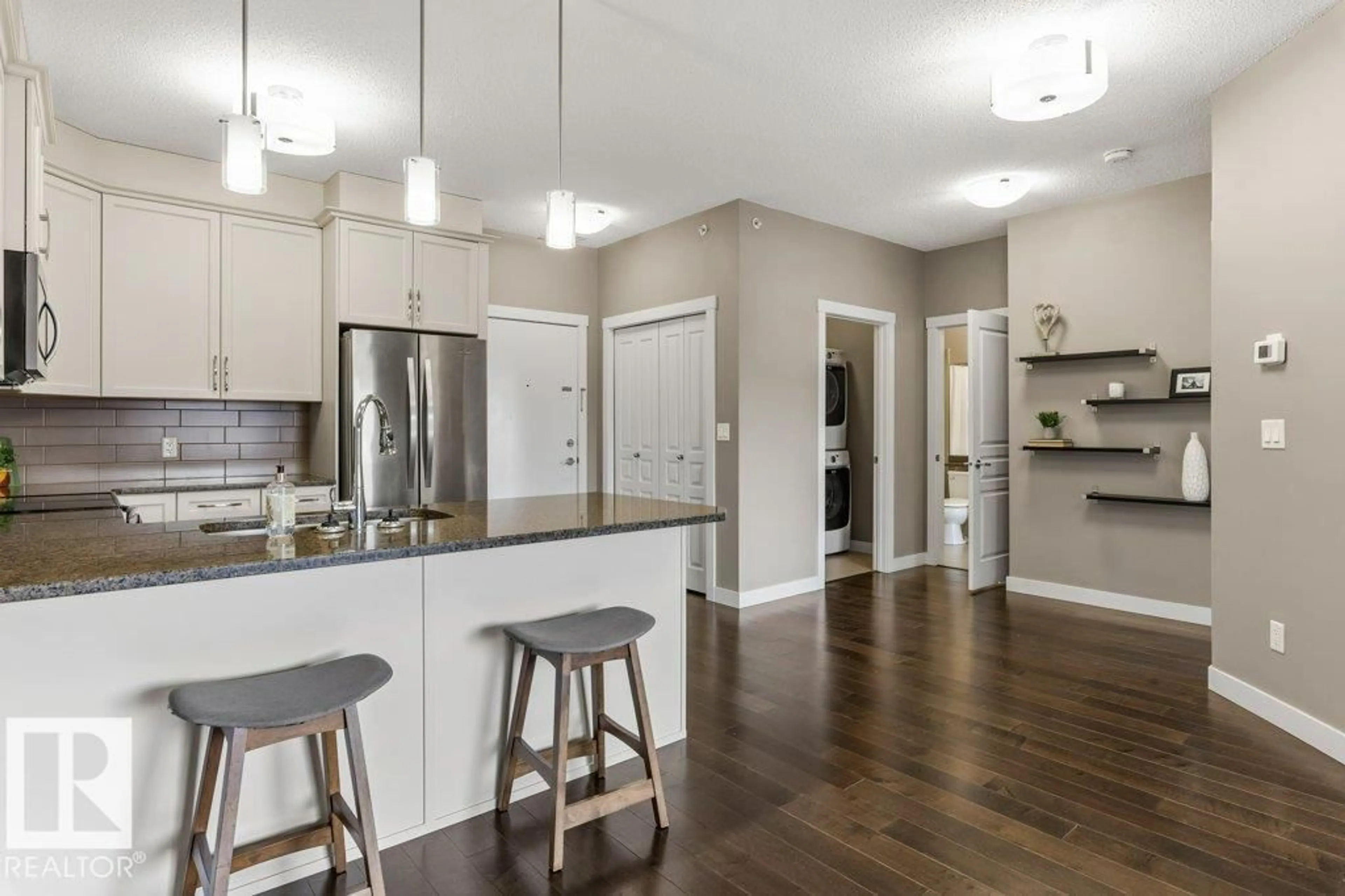 Open concept kitchen, unknown for 409 - 2207 44 AV NW, Edmonton Alberta T6T0T2