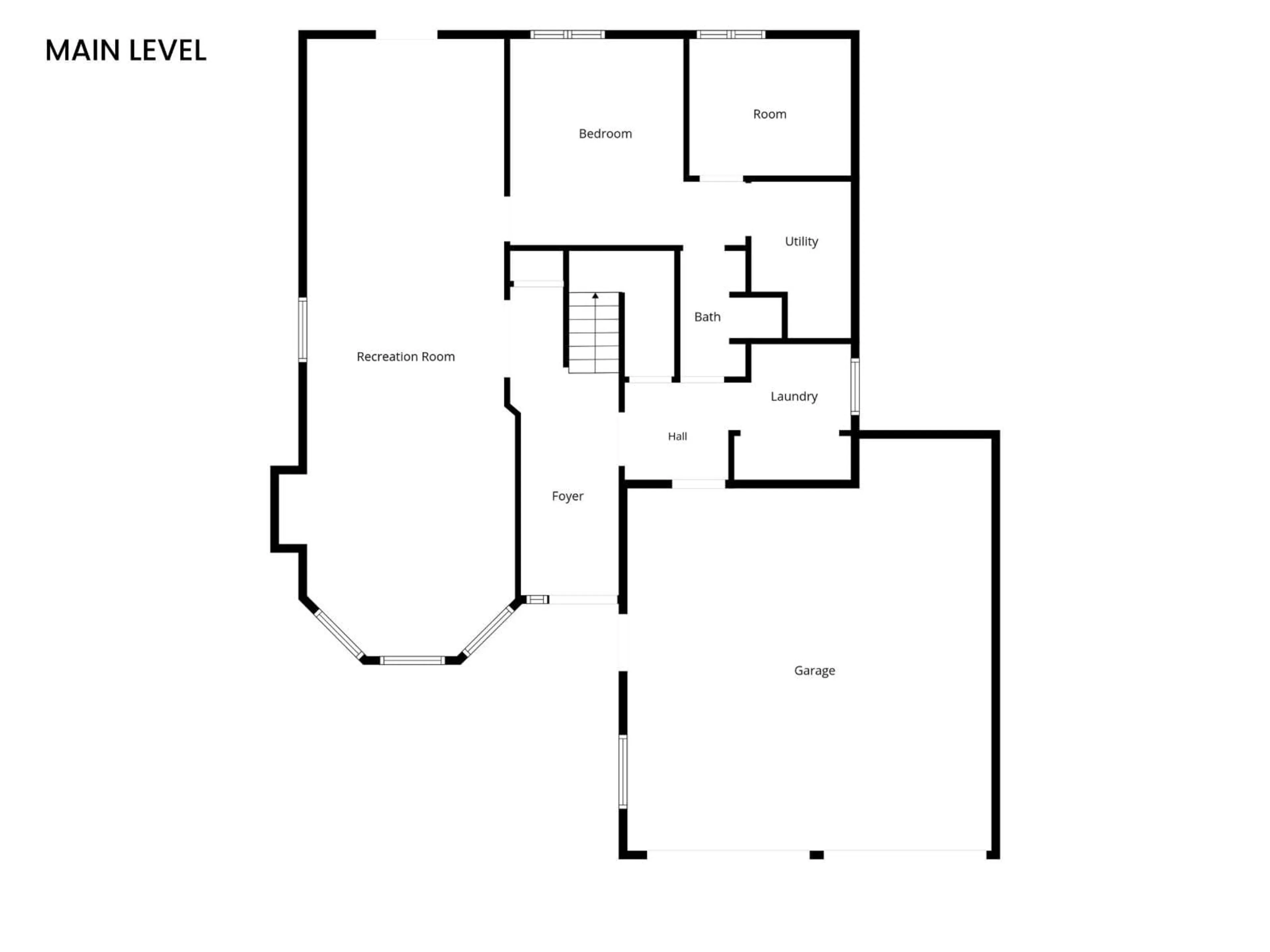 Floor plan for 1805 1 AV, Cold Lake Alberta T9M1B5