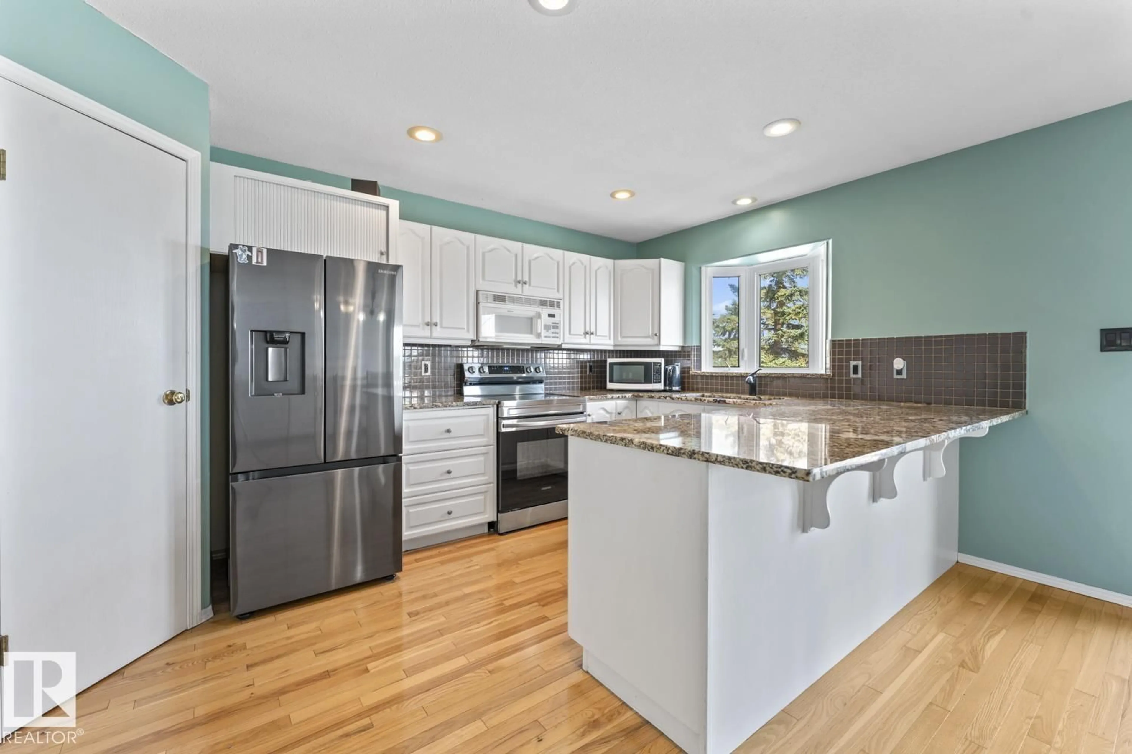 Open concept kitchen, ceramic/tile floor for 1805 1 AV, Cold Lake Alberta T9M1B5