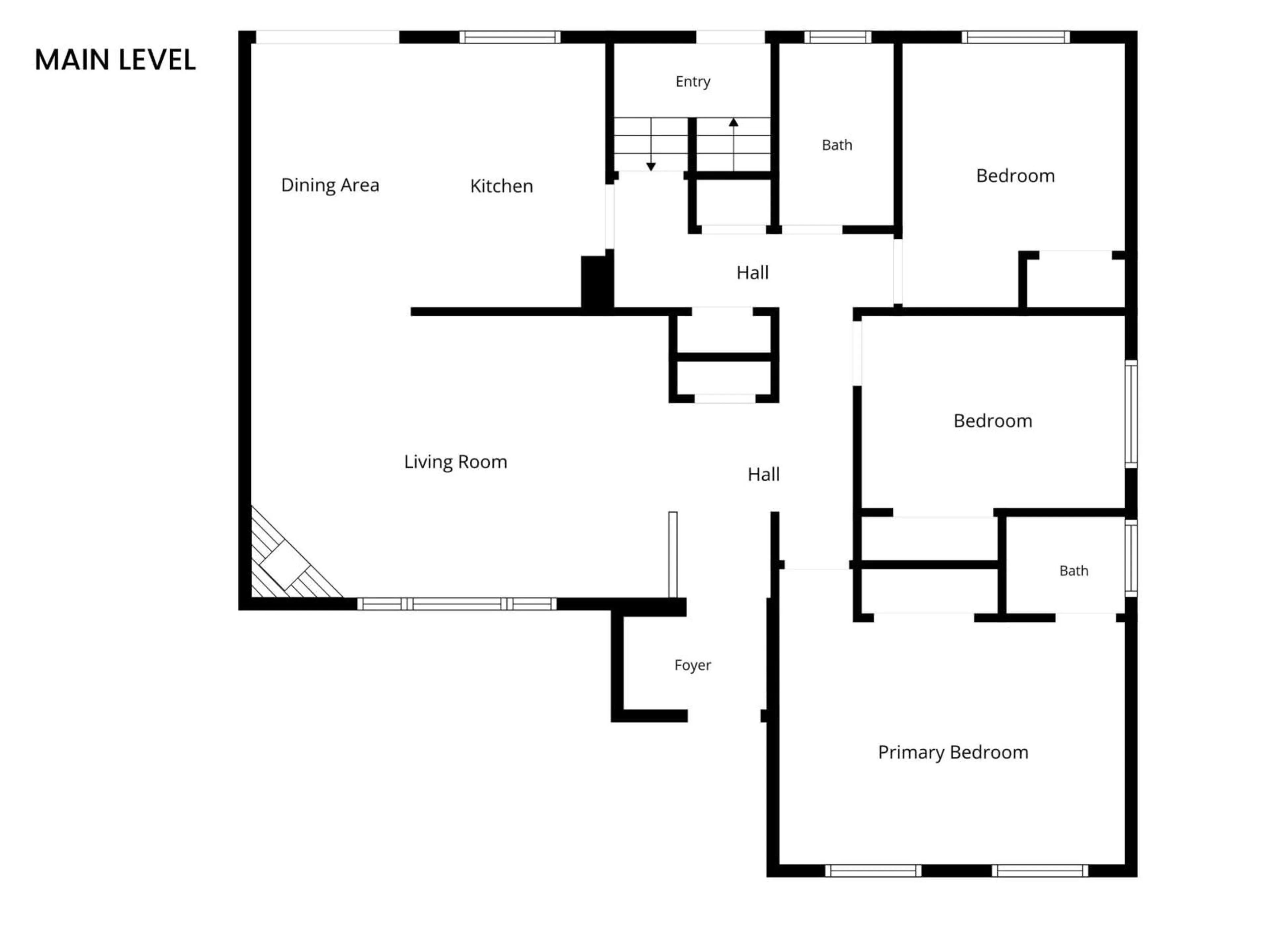 Floor plan for 1317 11 ST, Cold Lake Alberta T9M1J5