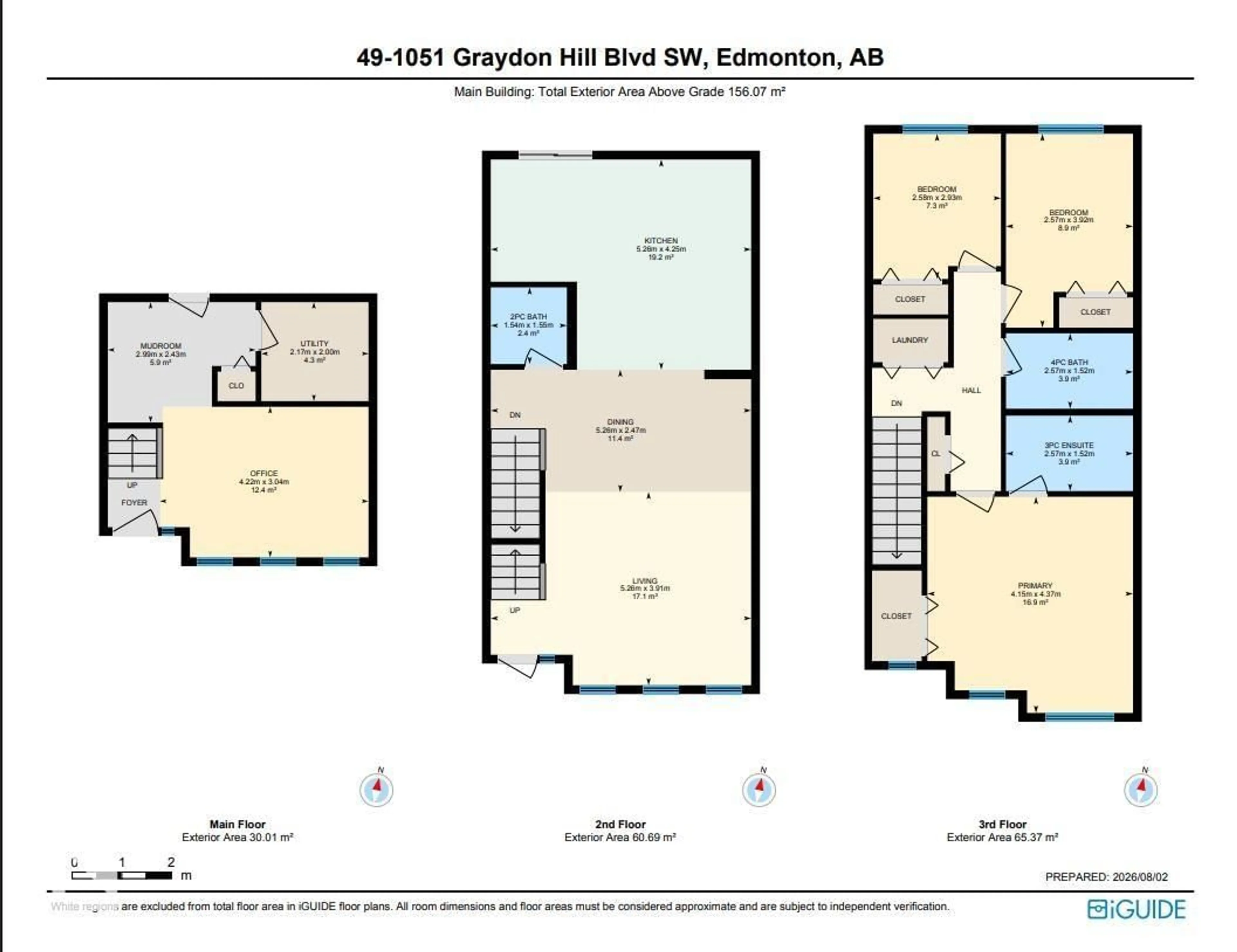 Floor plan for 1051 - 49 GRAYDON HILL BOULEVARD, Edmonton Alberta T6W3C8