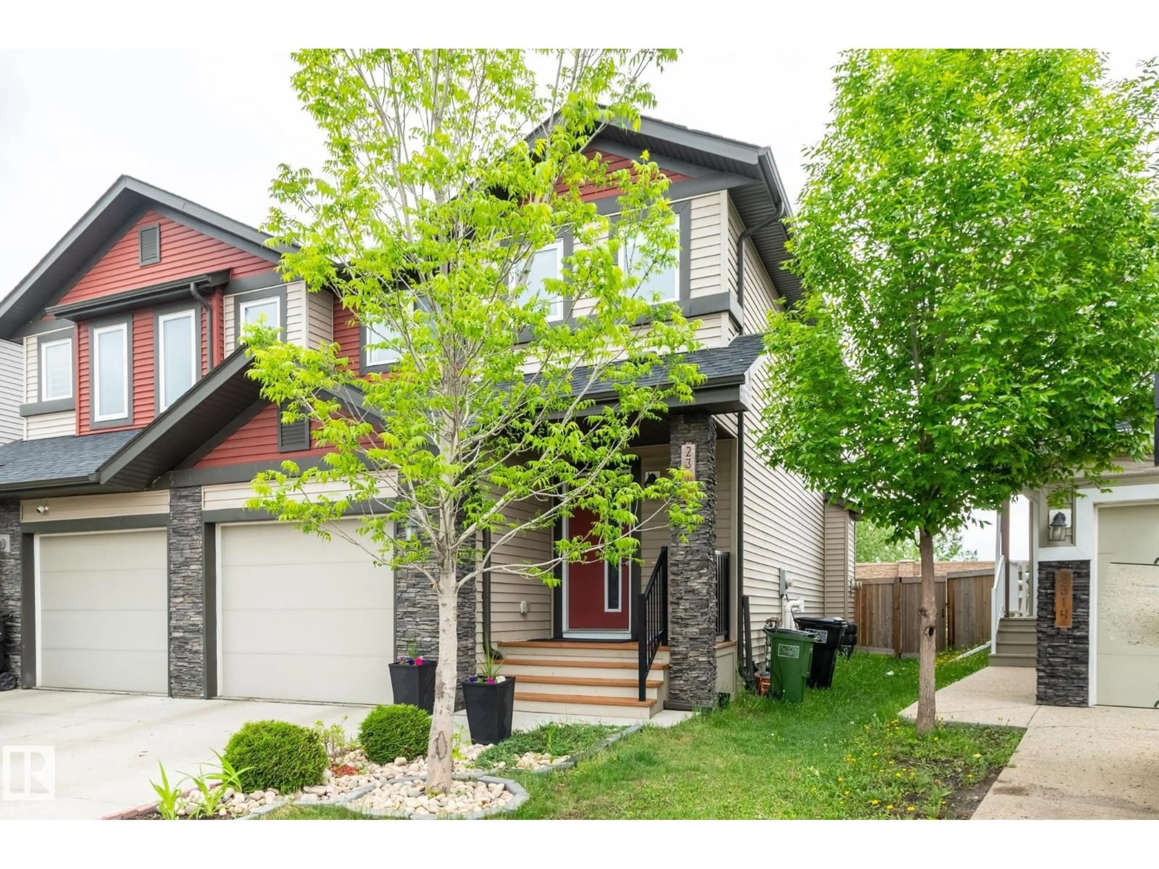 Home with brick exterior material, street for 2312 CASEY CRES, Edmonton Alberta T6W3M9