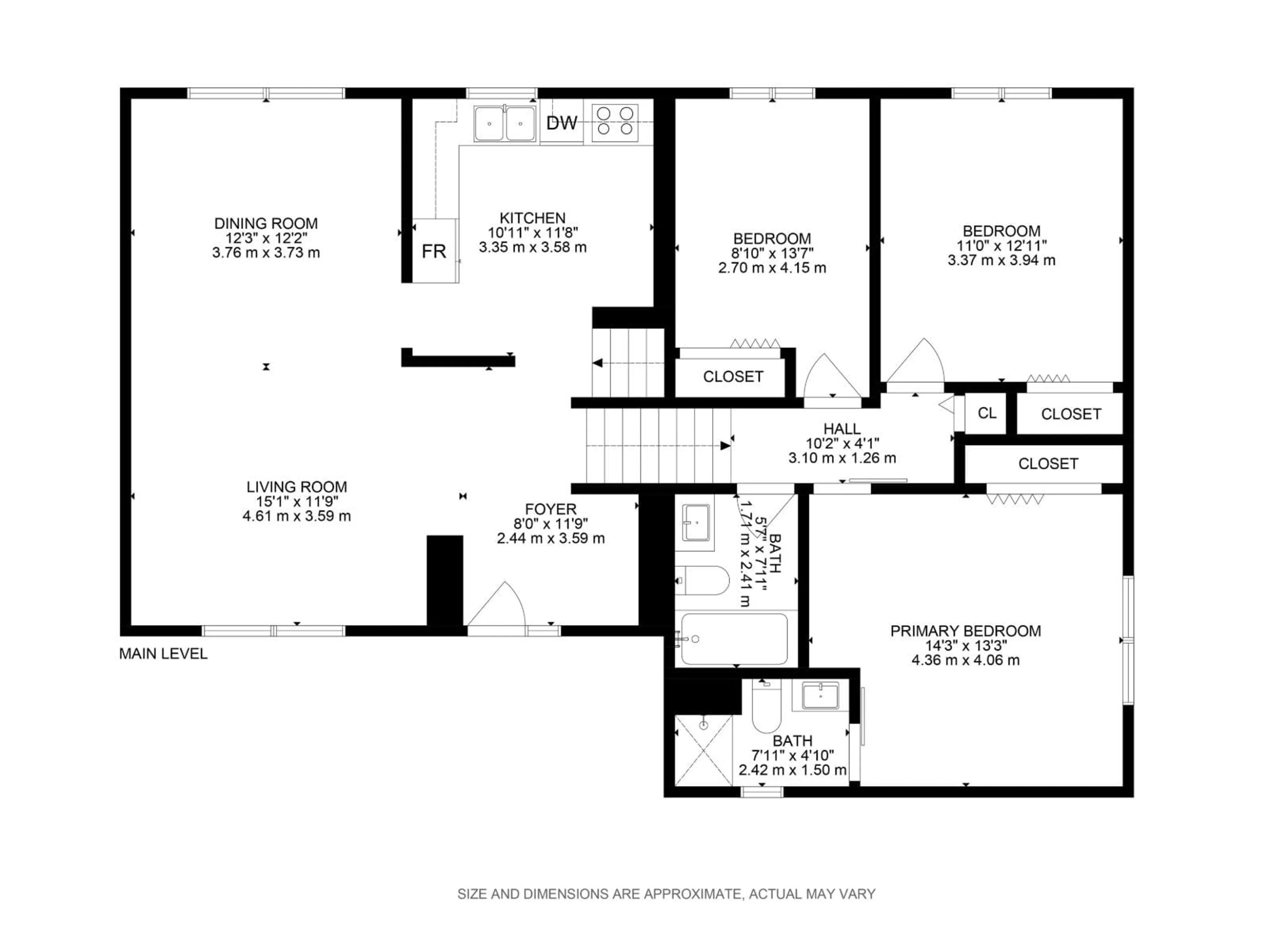 Floor plan for 9 PROSPECT, Cardiff Alberta T8R1N7
