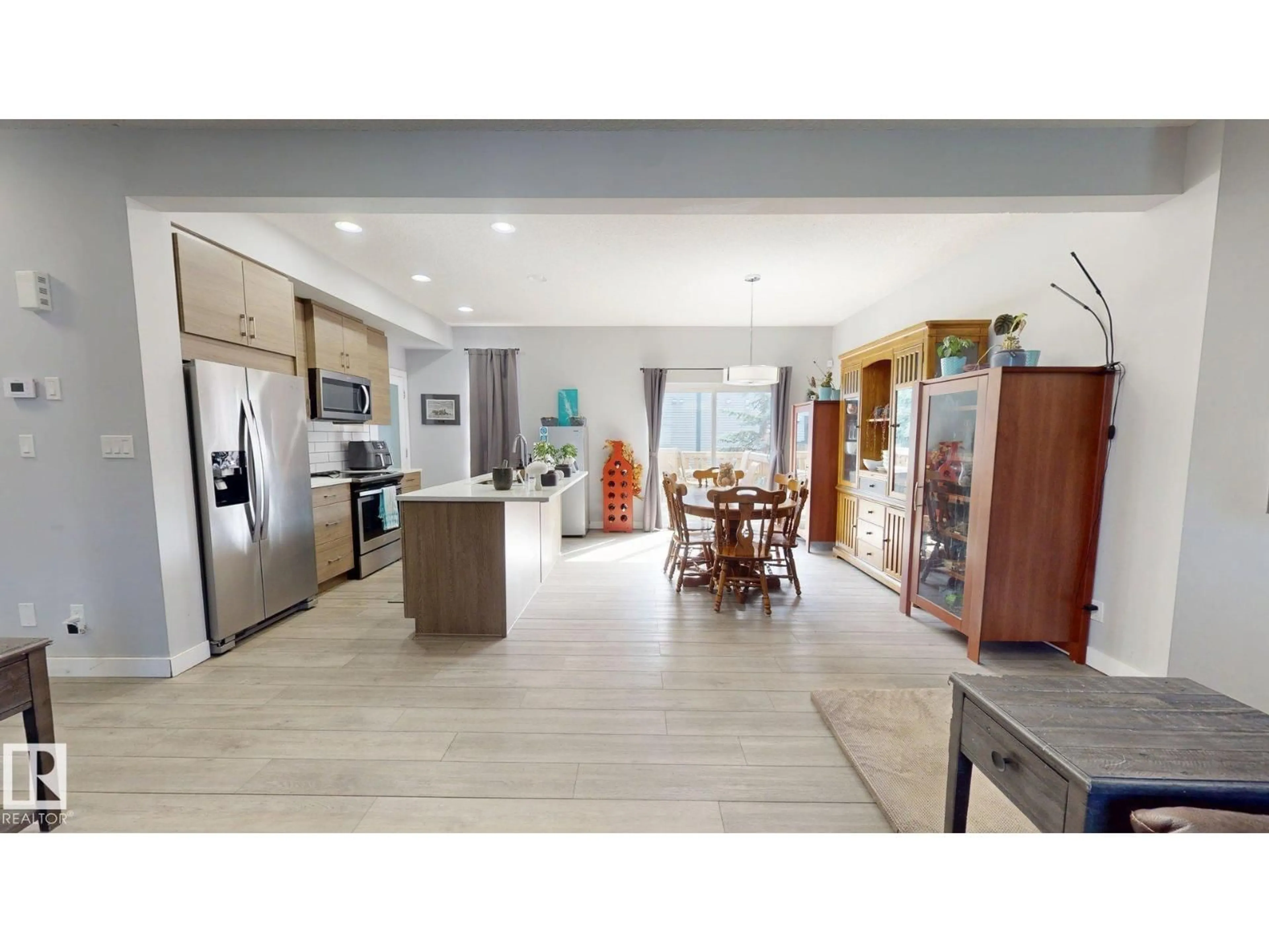 Open concept kitchen, unknown for #2 - 14715 125 ST, Edmonton Alberta T5X0G8
