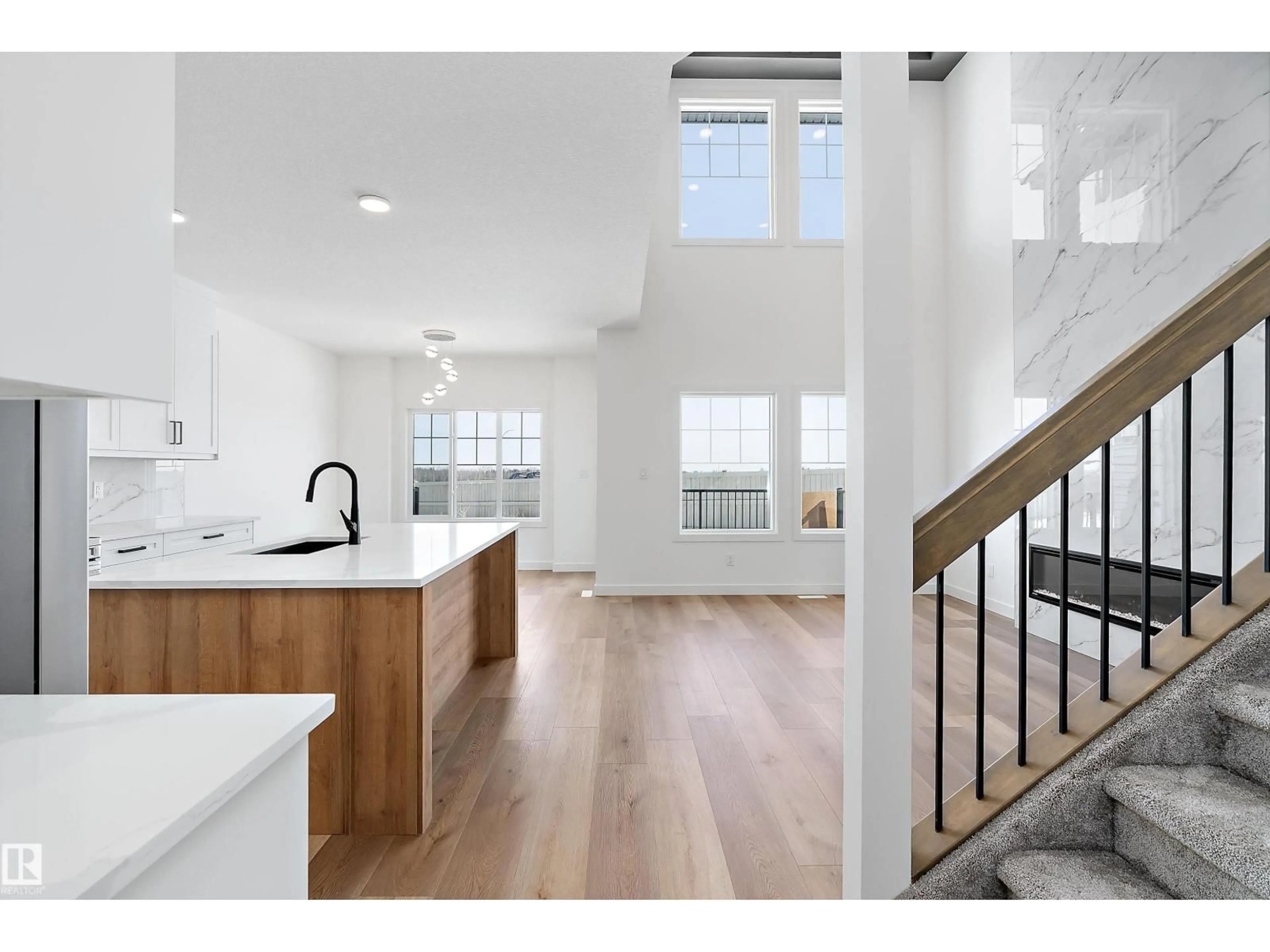 Open concept kitchen, unknown for NW - 1763 CROSSBILL LO, Edmonton Alberta T5S0Y4