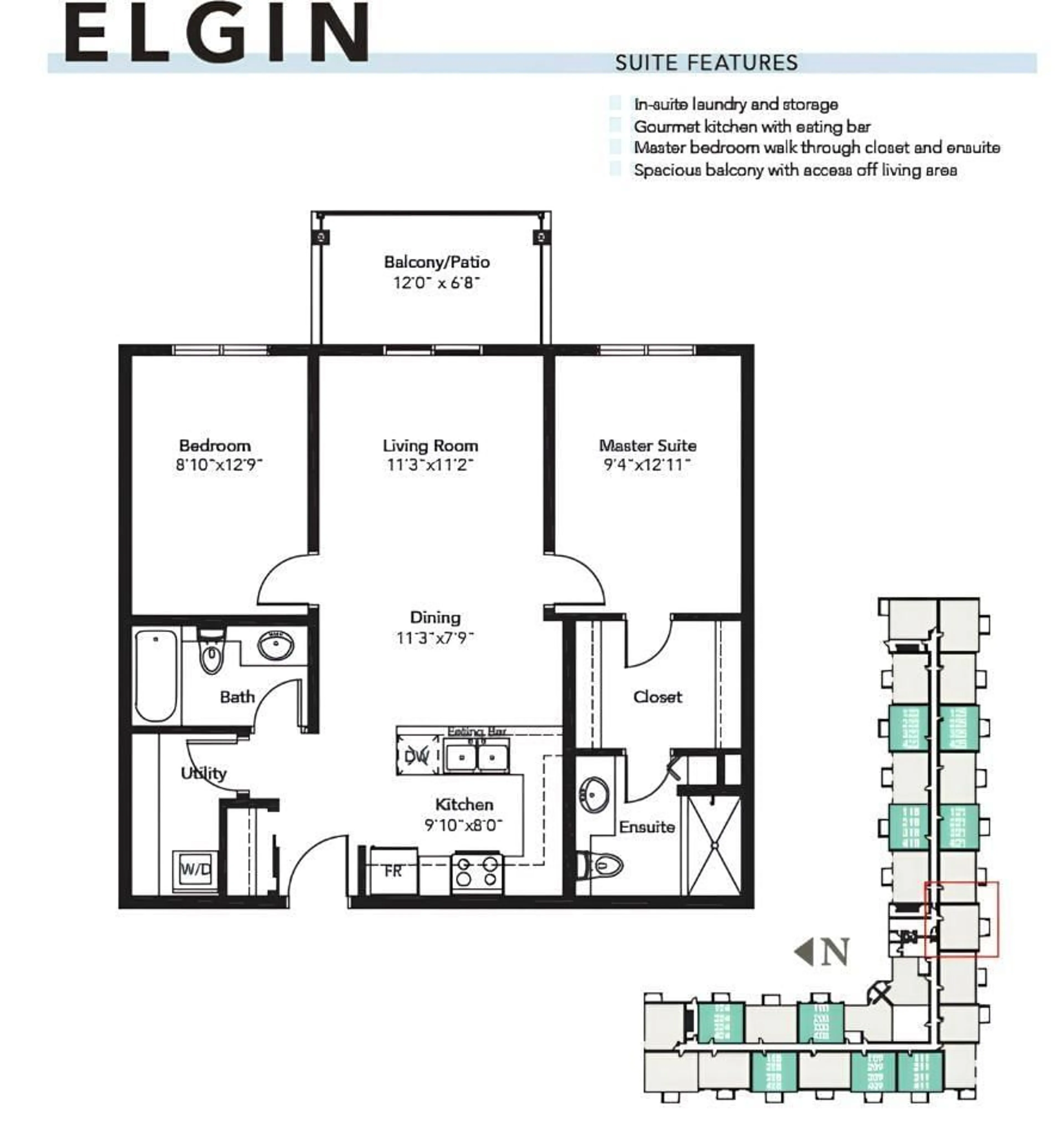 Floor plan for 812 - 117 WELSH DR, Edmonton Alberta T6X1Y7