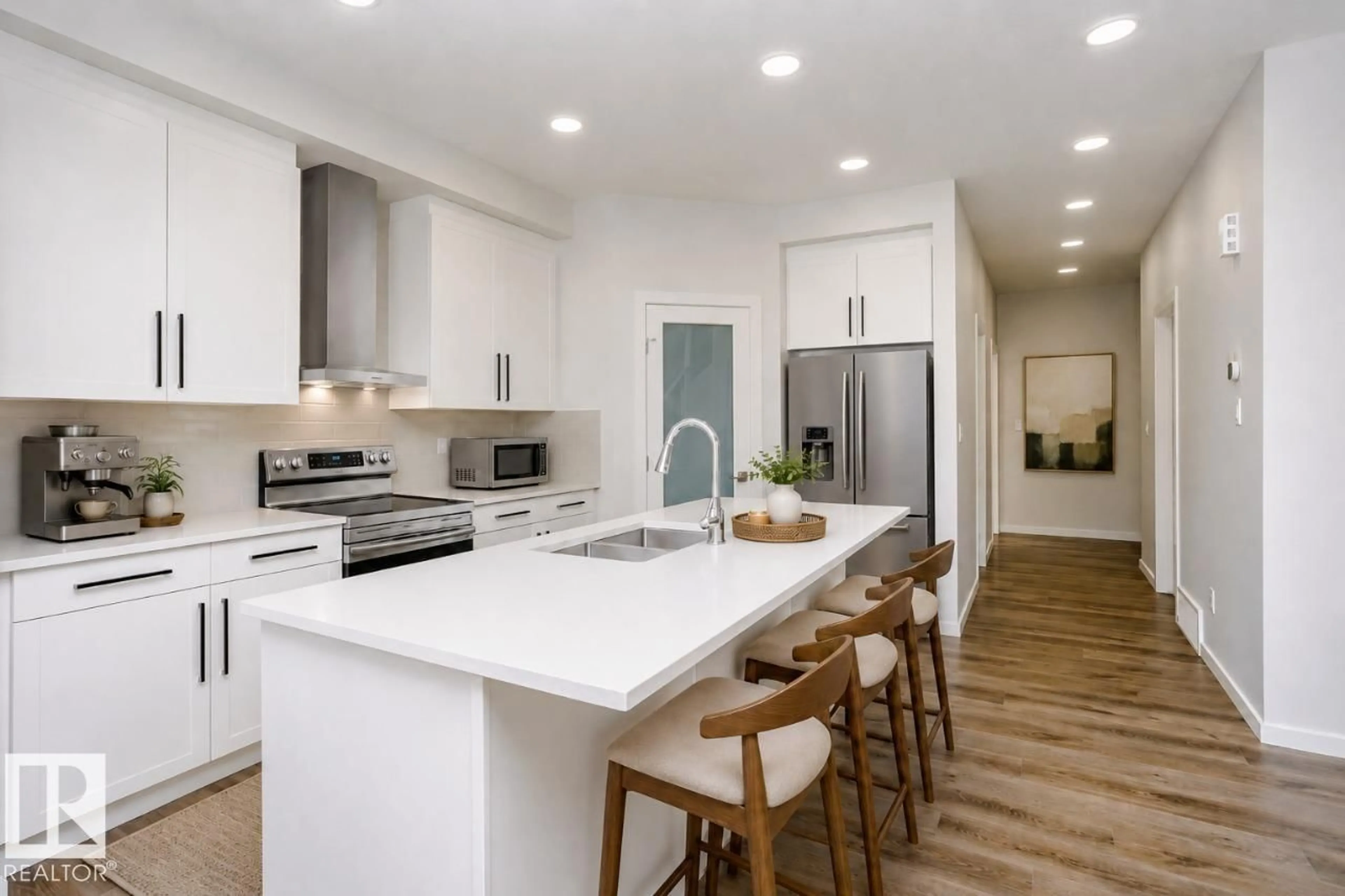Open concept kitchen, unknown for 80 LEMON CL, Spruce Grove Alberta T7X4V3
