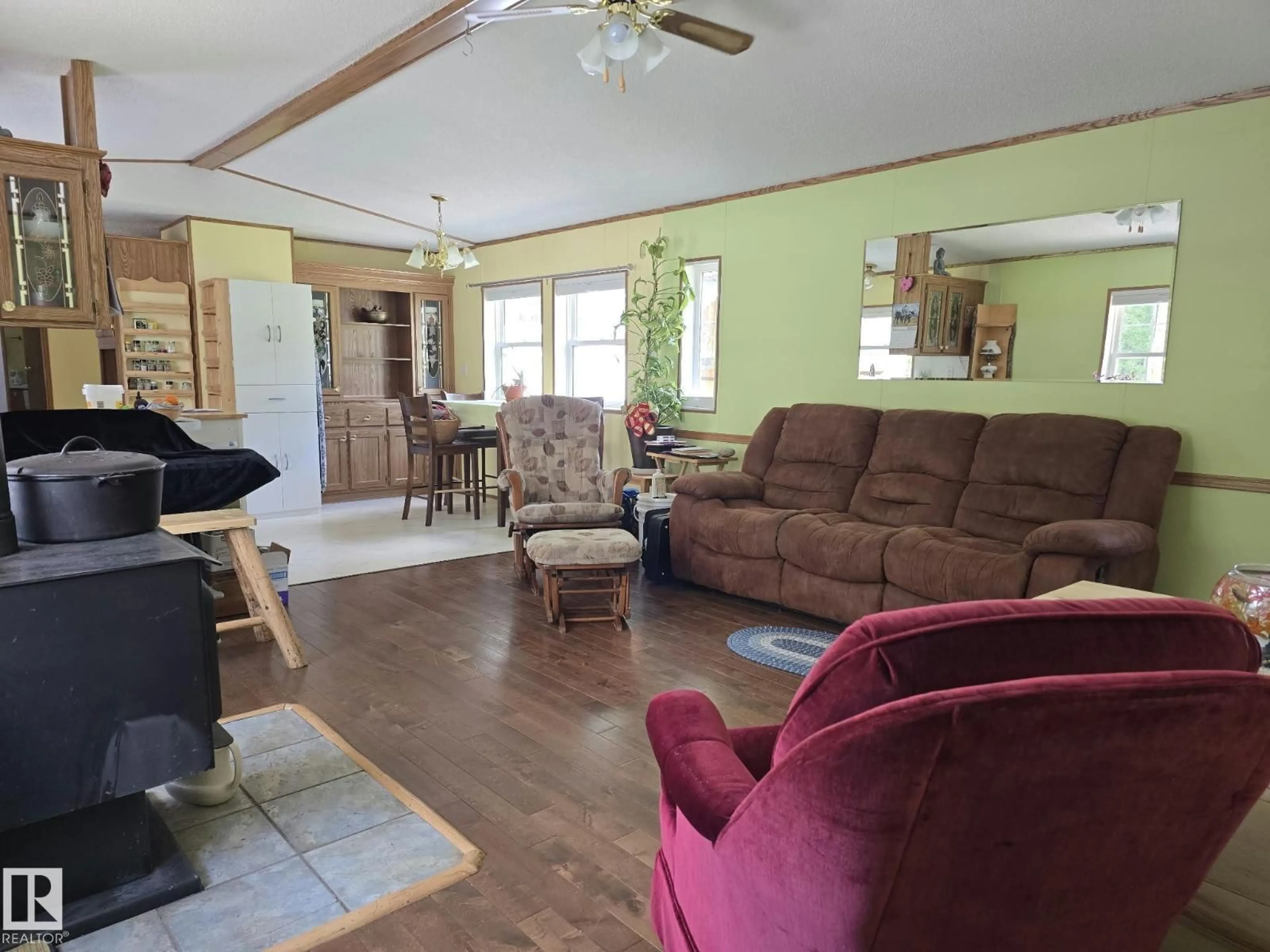 Living room with furniture, unknown for 408 3 ST, Winfield Alberta T0C2X0