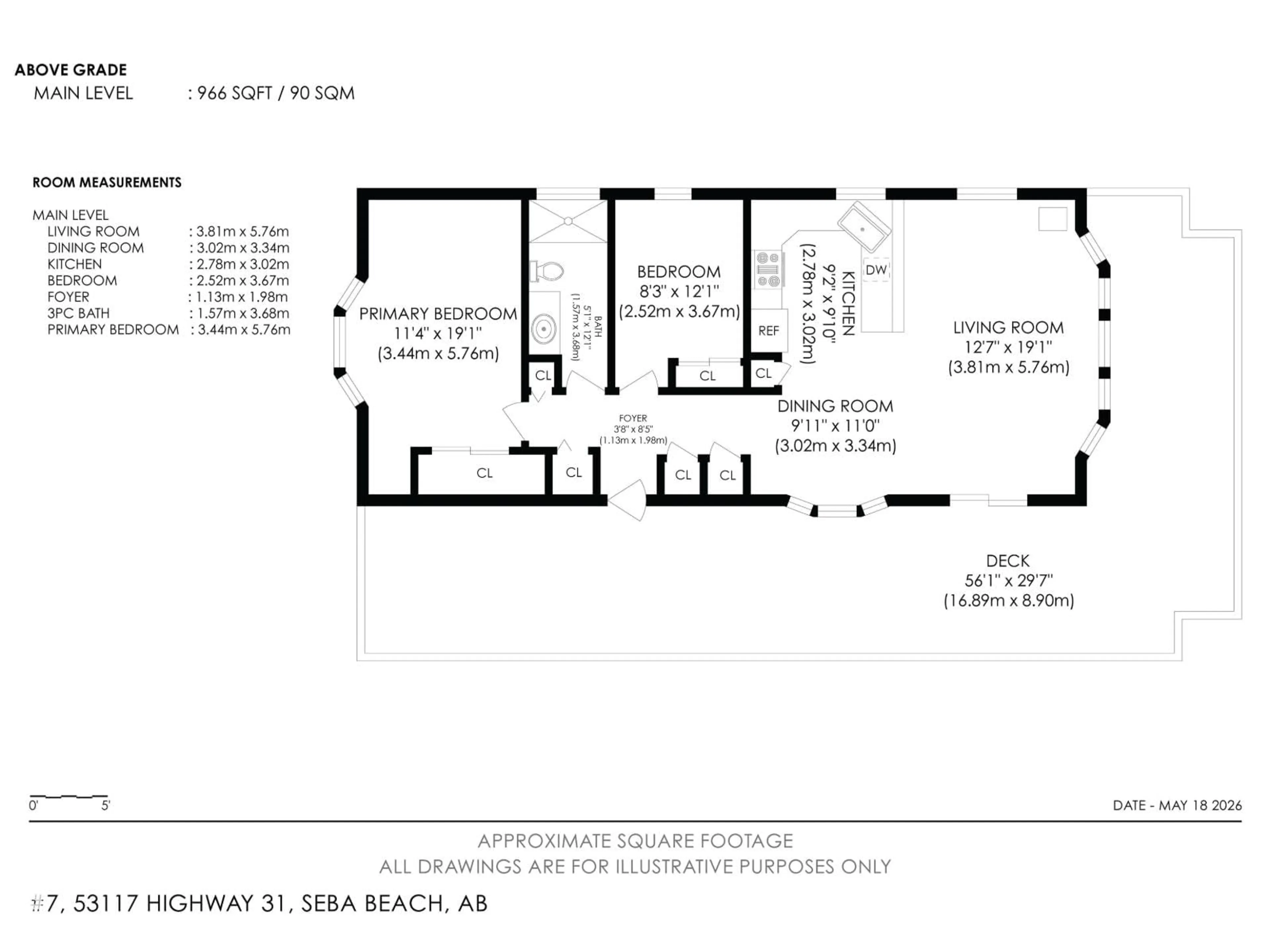 Floor plan for 53117 - 7 HWY 31, Rural Parkland County Alberta T0E2B0