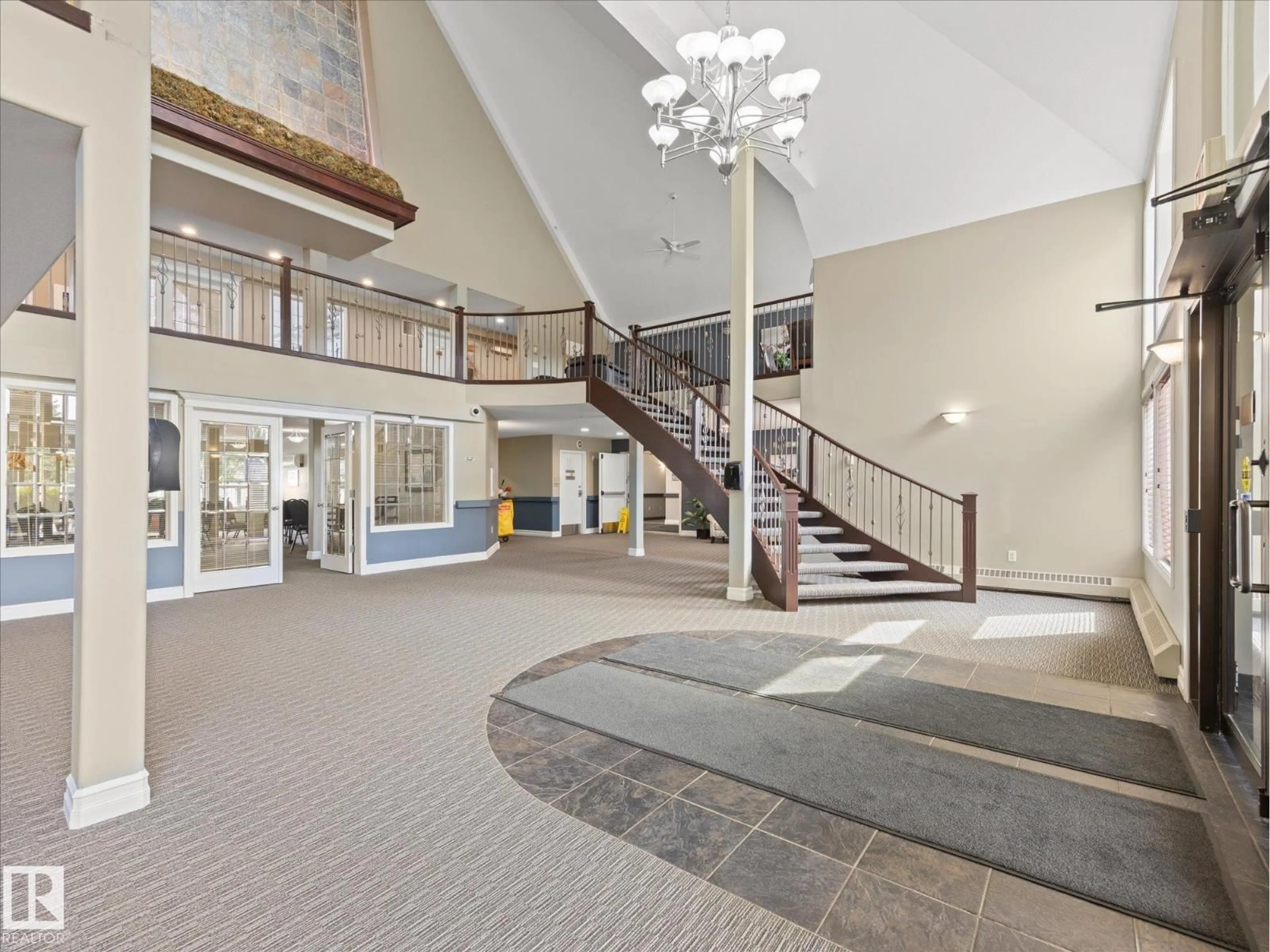 Indoor foyer for #223 - 9008 99 AV, Edmonton Alberta T5H4M6