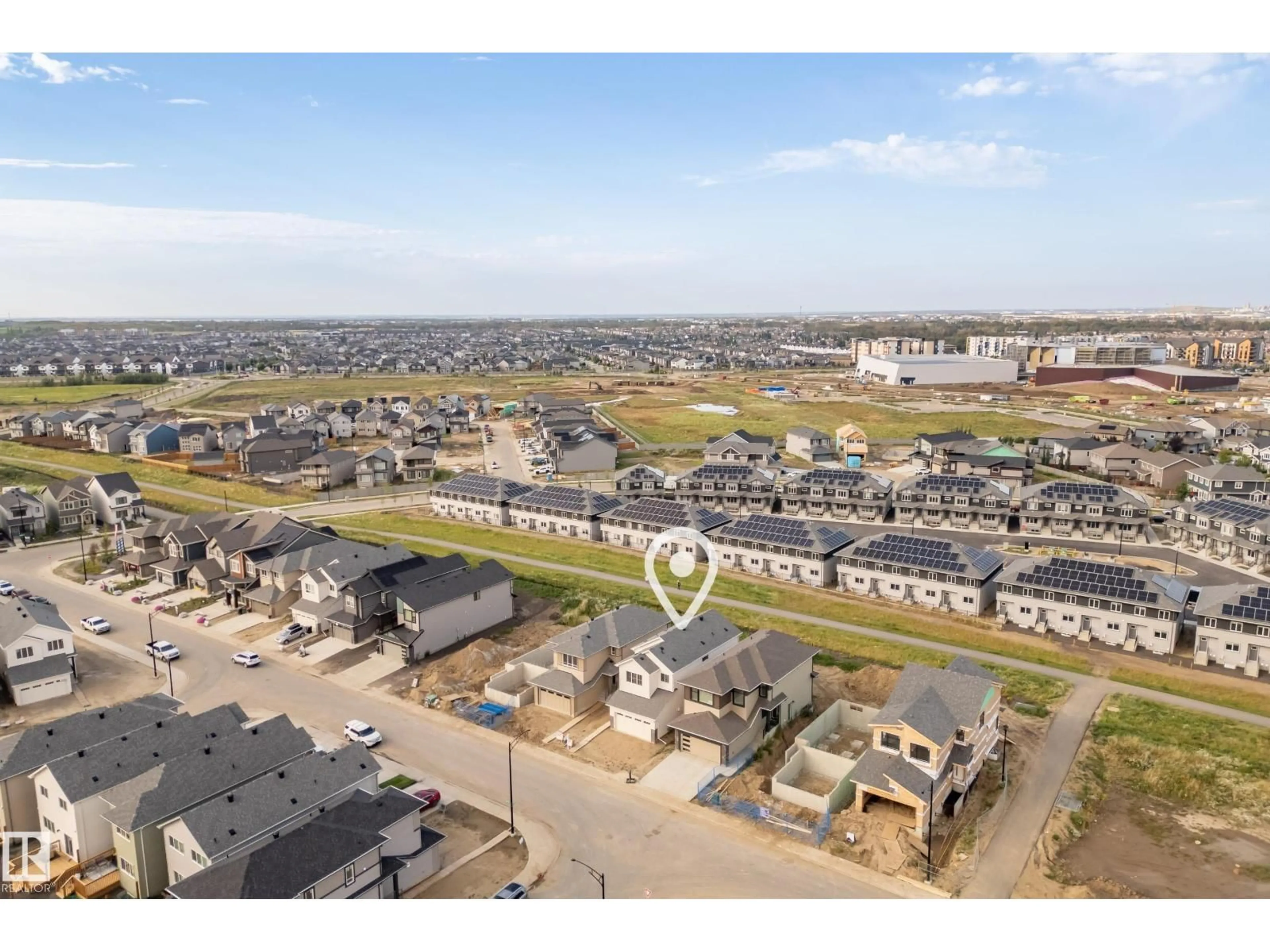 A pic from outside/outdoor area/front of a property/back of a property/a pic from drone, unknown for 8707 224 ST, Edmonton Alberta T5T7W6