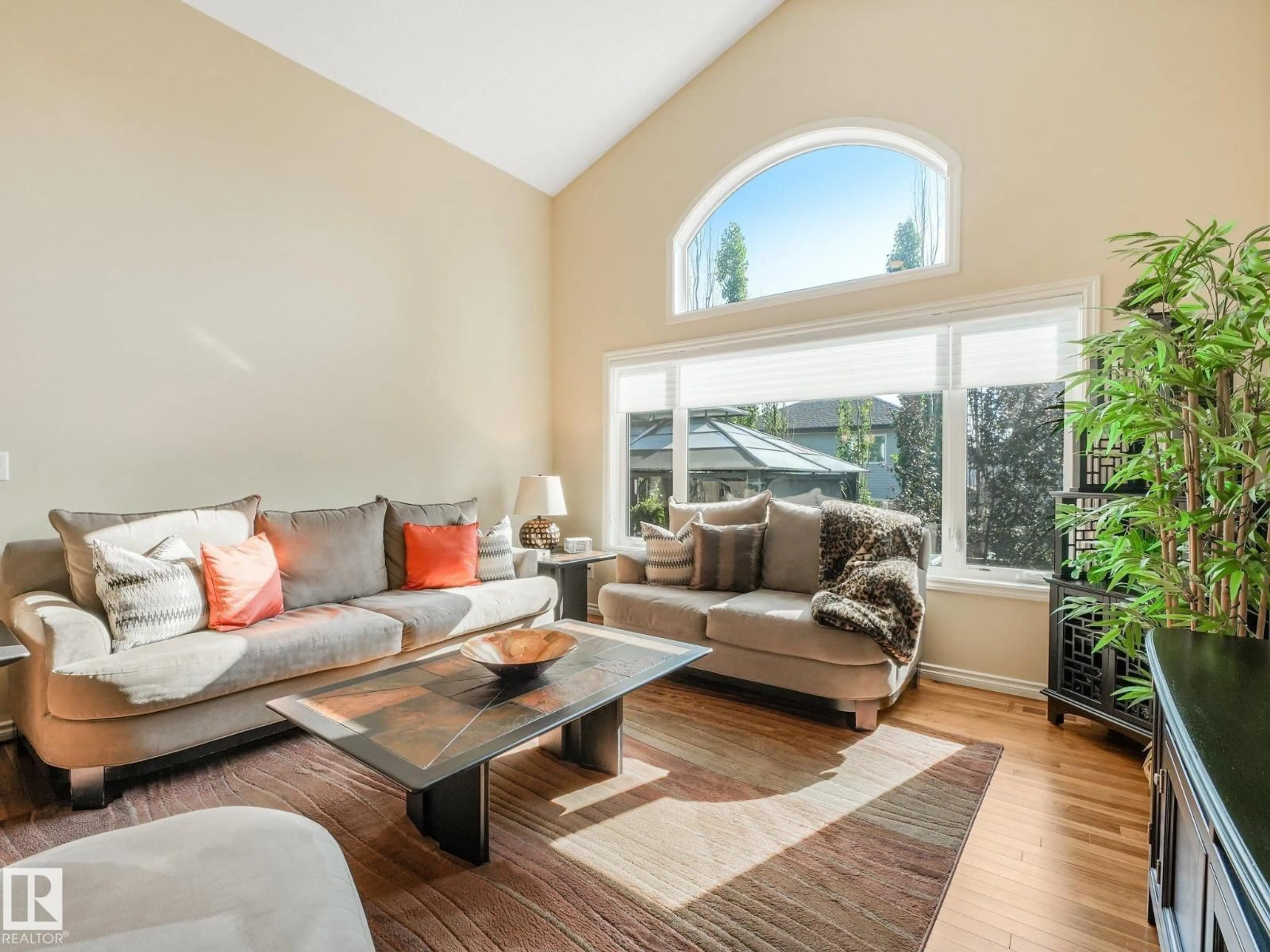 Living room with furniture, unknown for 16723 58 ST, Edmonton Alberta T5Y0K6