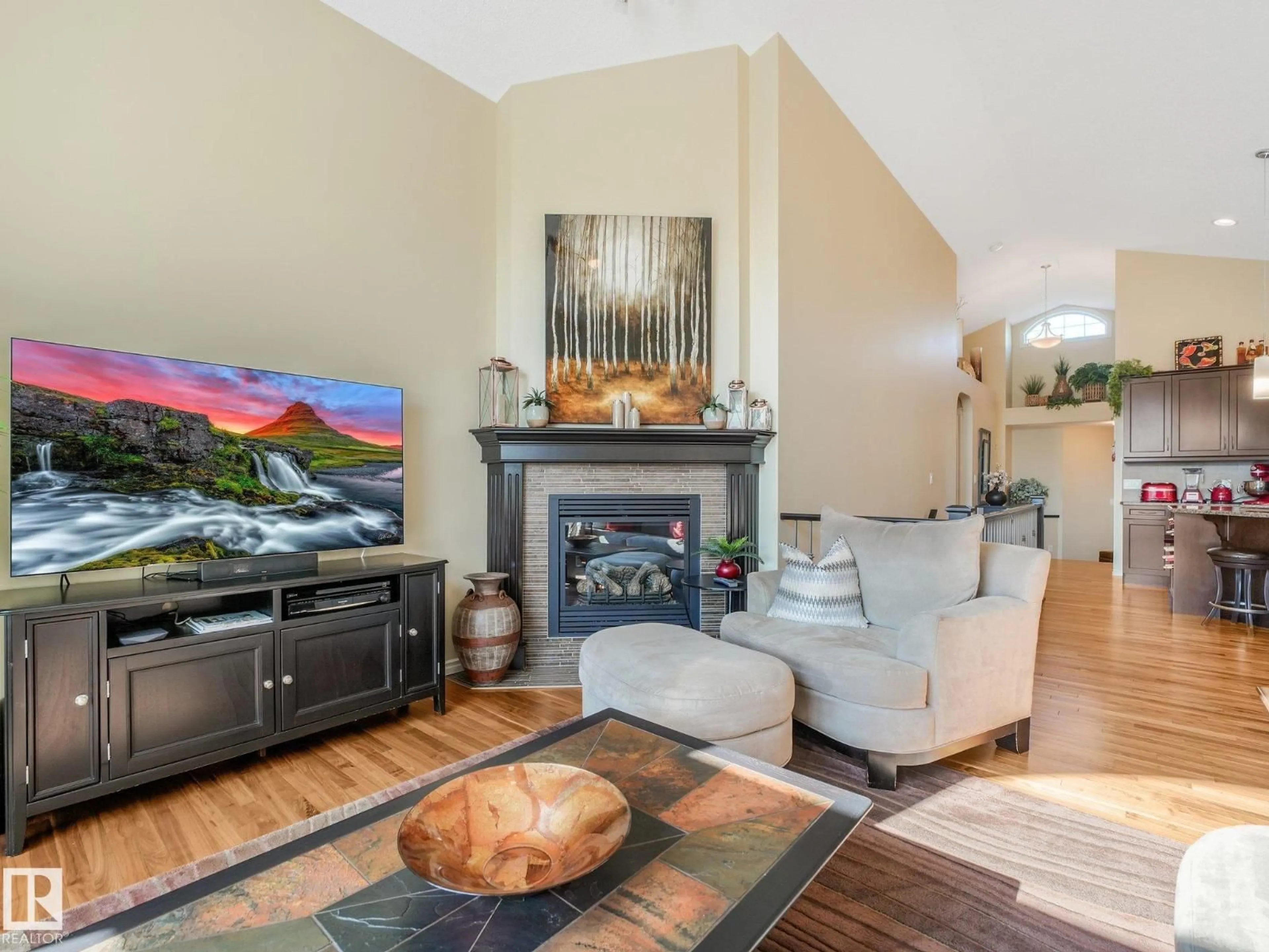 Living room with furniture, unknown for 16723 58 ST, Edmonton Alberta T5Y0K6