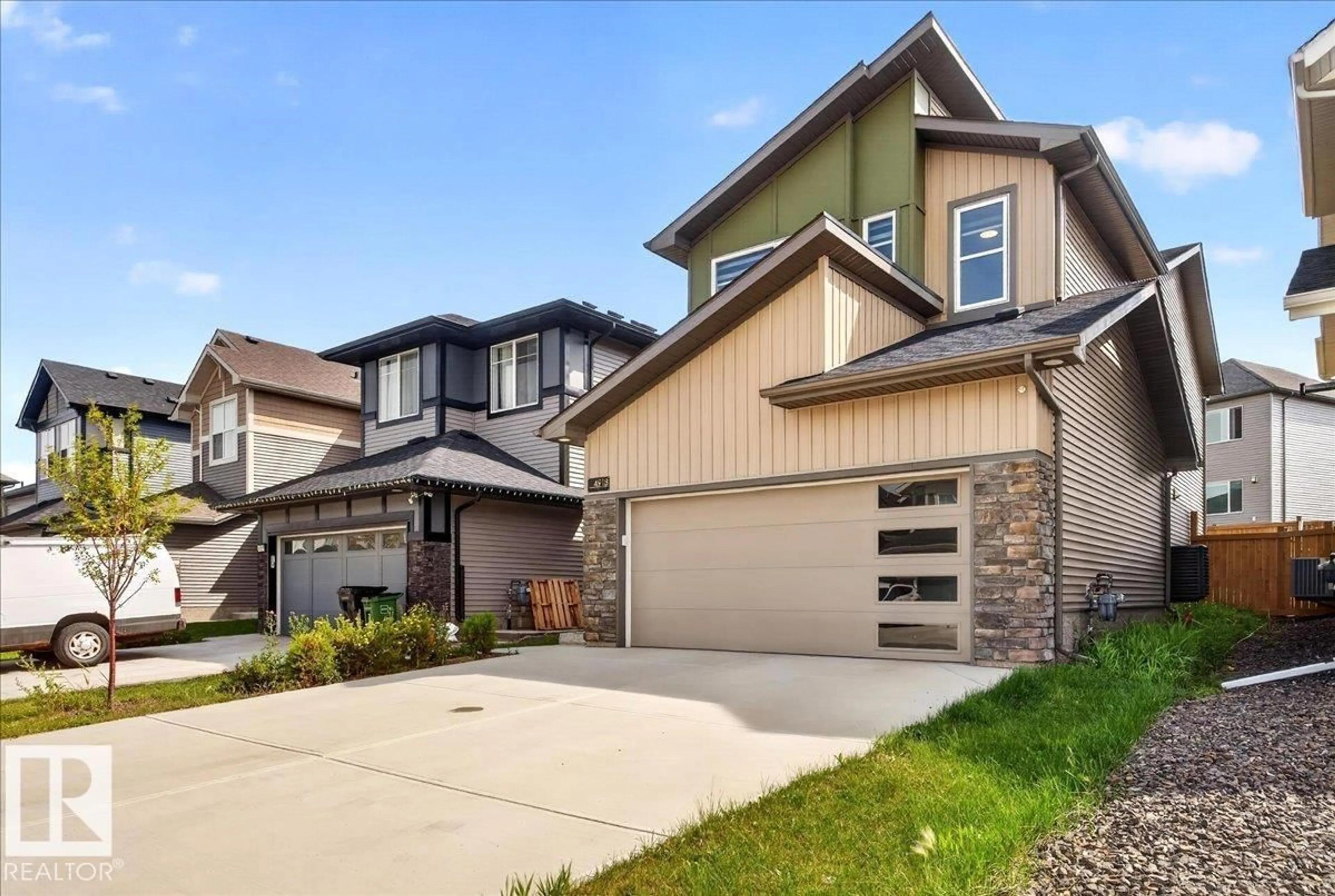 Home with brick exterior material, street for 4918 KINNEY RD, Edmonton Alberta T6W5H1